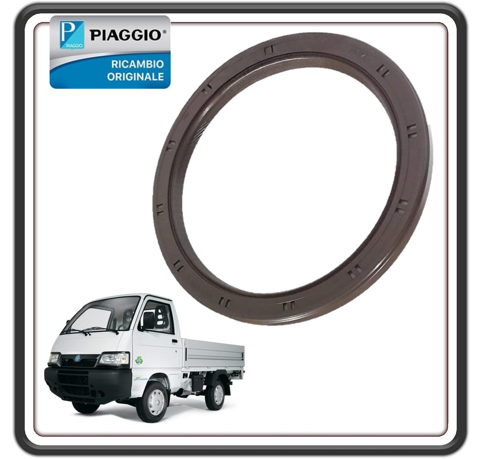 PARAOLIO ALBERO MOTORE PER PIAGGIO PORTER 1000 - PORTER 1300 16V BENZINA FINO AL 2009 ORIGINALE PIAGGIO 9004311211000