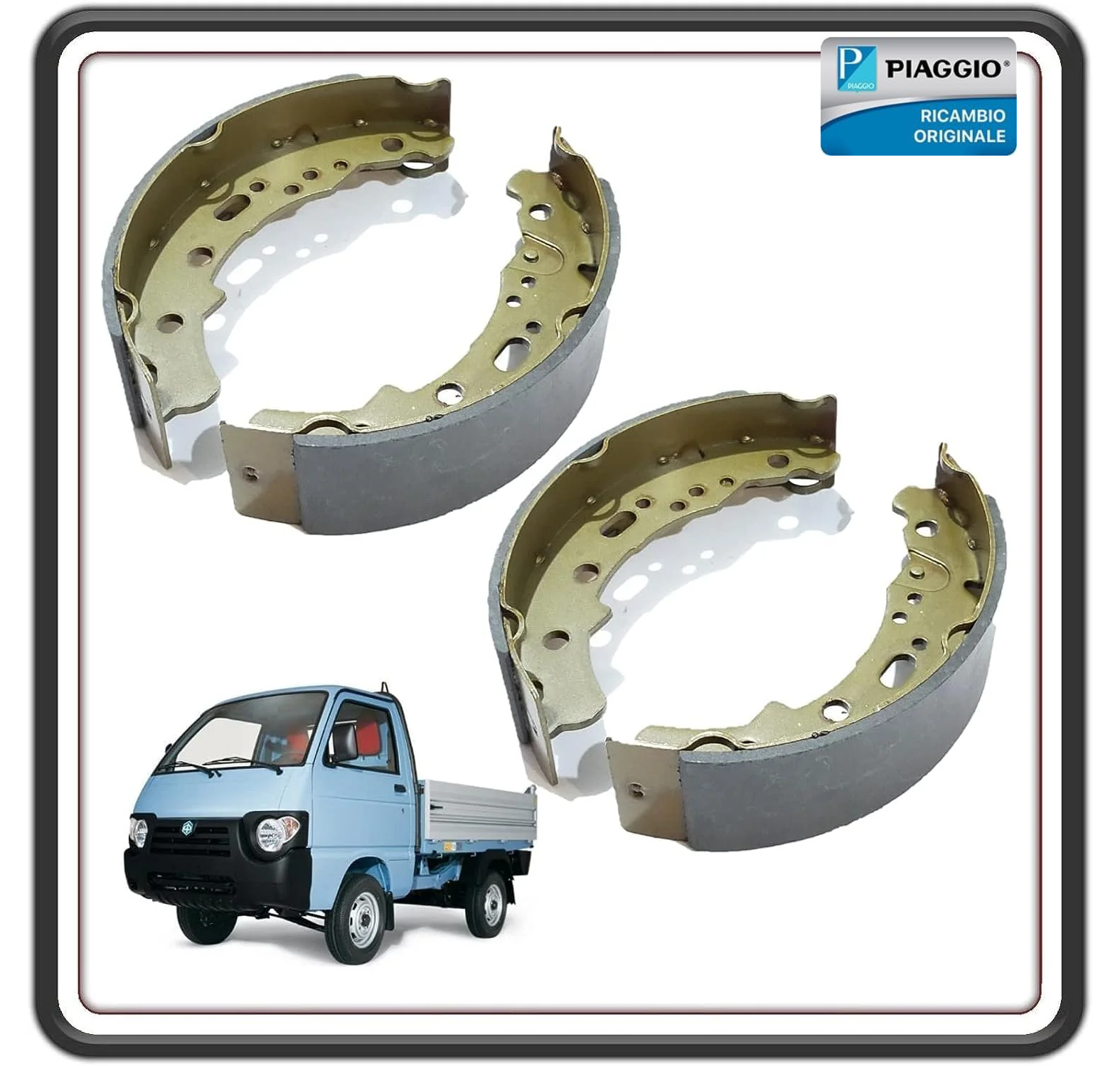 GANASCE FRENO ANTERIORI PIAGGIO QUARGO DIESEL DAL 2005 IN POI ORIGINALE PIAGGIO 493947