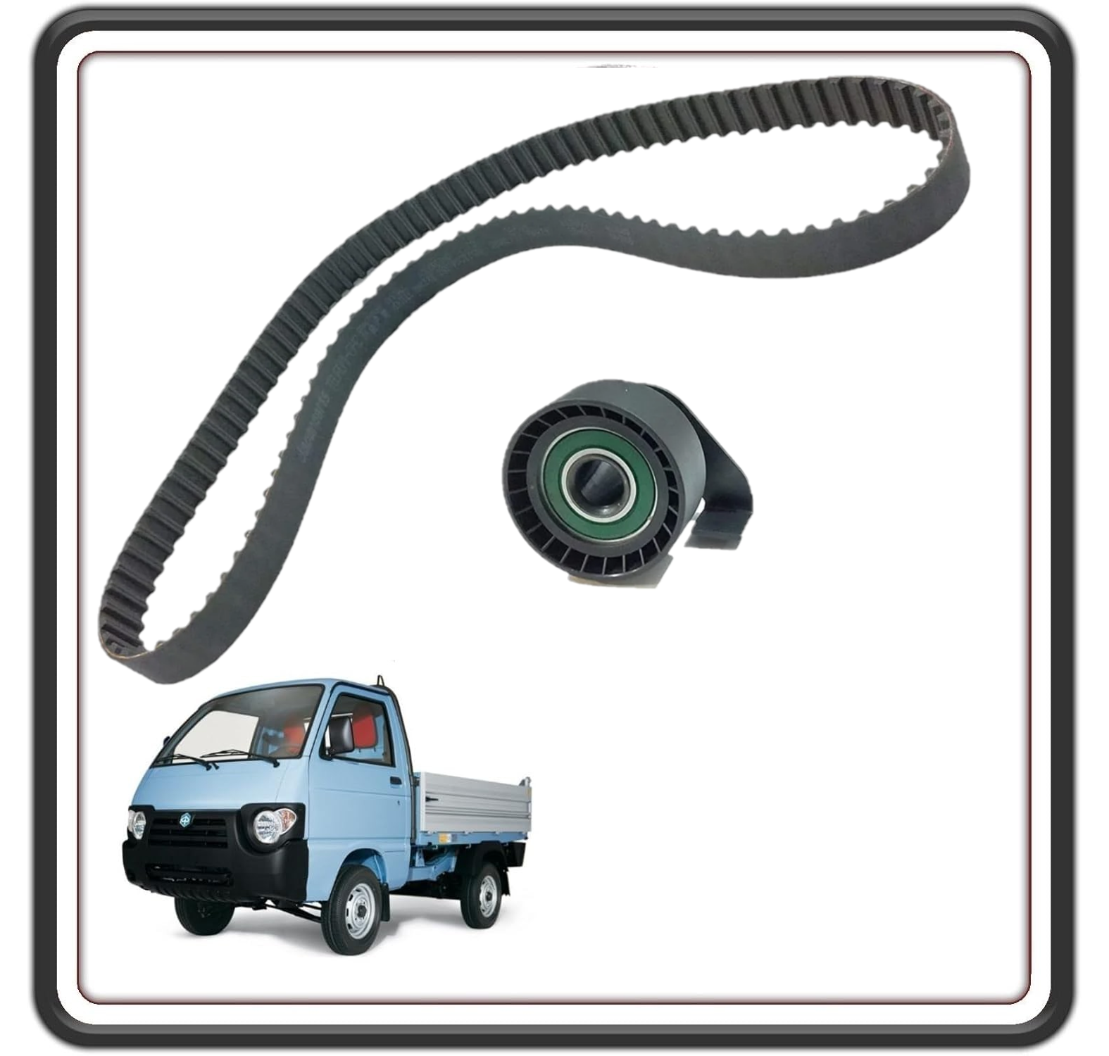 CINGHIA TRASMISSIONE DISTRIBUZIONE COMPATIBILE PER PIAGGIO PORTER 1200 1400 DIESEL LDW-1404 - PIAGGIO QUARGO DIESEL LDW-702 TUTTI I MODELLI.