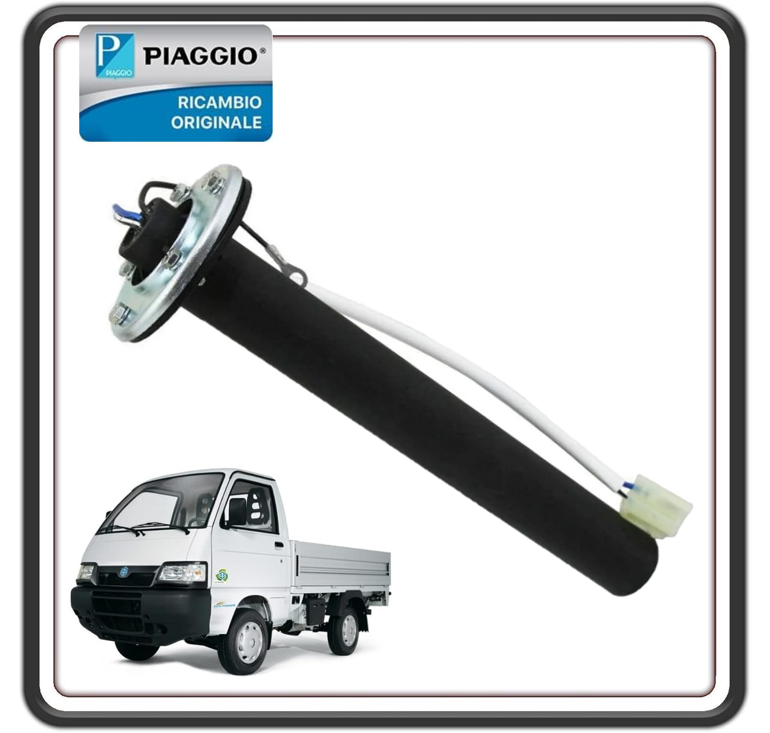 GALLEGGIANTE INDICATORE SENSORE LIVELLO CARBURANTE PER PIAGGIO PORTER 1300 BENZINA TUTTI I MODELLI VAN FINO AL 2009 - PIAGGIO PORTER VAN 1200 1400 DIESEL ORIGINALE PIAGGIO B023072