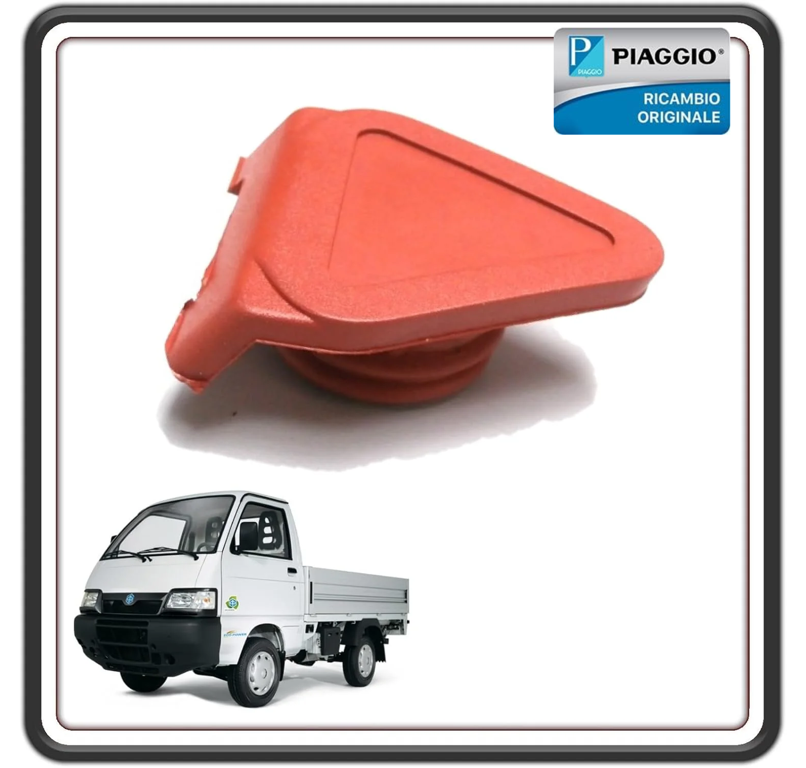 TAPPO IMMISSIONE OLIO MOTORE PIAGGIO PORTER DIESEL 1200-1400 CC ORIGINALE PIAGGIO 493922.