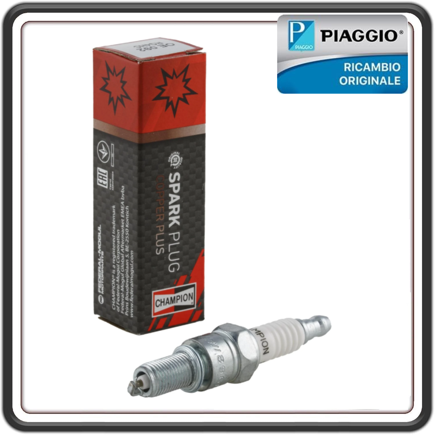 CANDELA RG4HC PER PIAGGIO X7 125 - X8 125 - PIAGGIO X9 125 250 - PIAGGIO X EVO 125 - PIAGGIO MP3 125 250 300 ORIGINALE PIAGGIO 438027