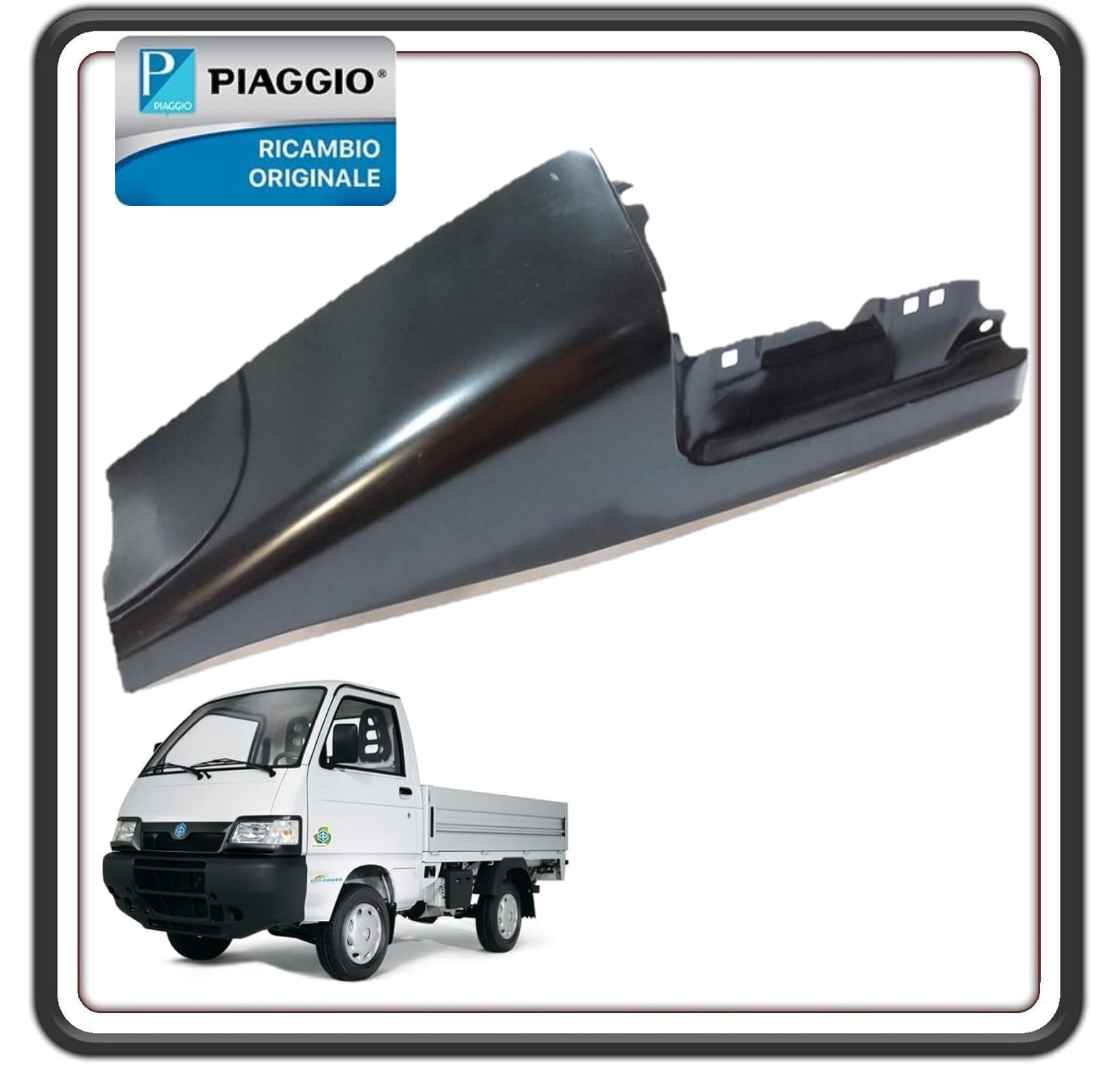 PANNELLO SUPPORTO FRONTALINO ANGOLARE ANTERIORE LATO SINISTRO PIAGGIO PORTER 1300 FINO AL 2008 - PORTER 1200 1400 DIESEL ORIGINALE PIAGGIO 5660845
