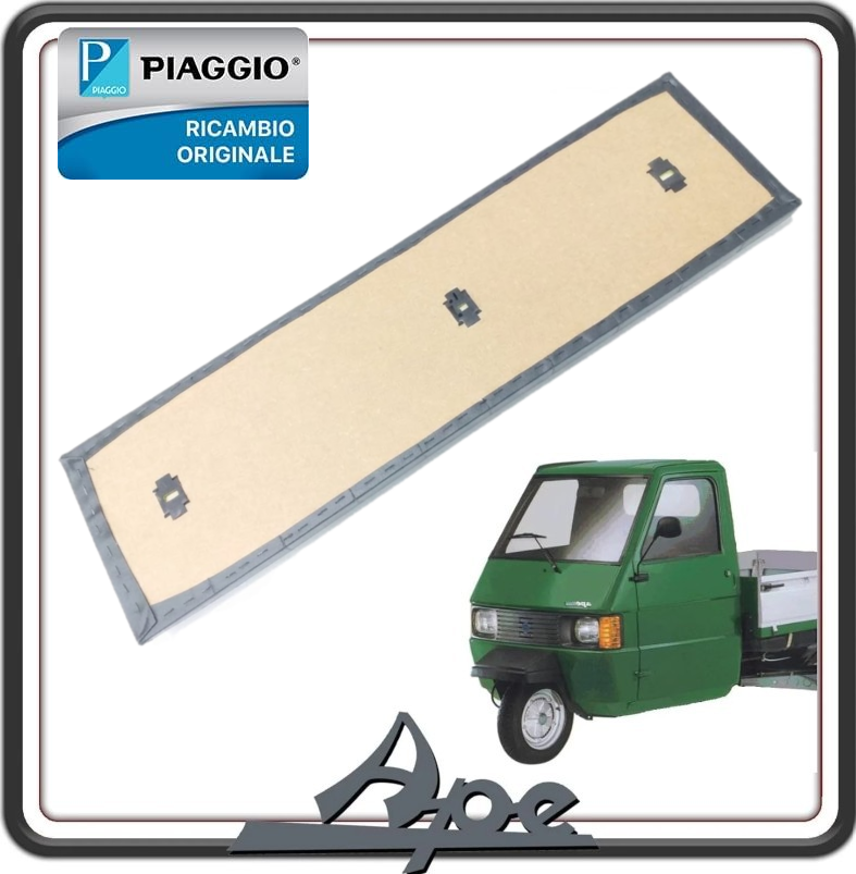 SCHIENALE CUSCINO SCHIENA PER PIAGGIO APE TM 703 TUTTI I MODELLI BENZINA E DIESEL ORIGINALE PIAGGIO 565639