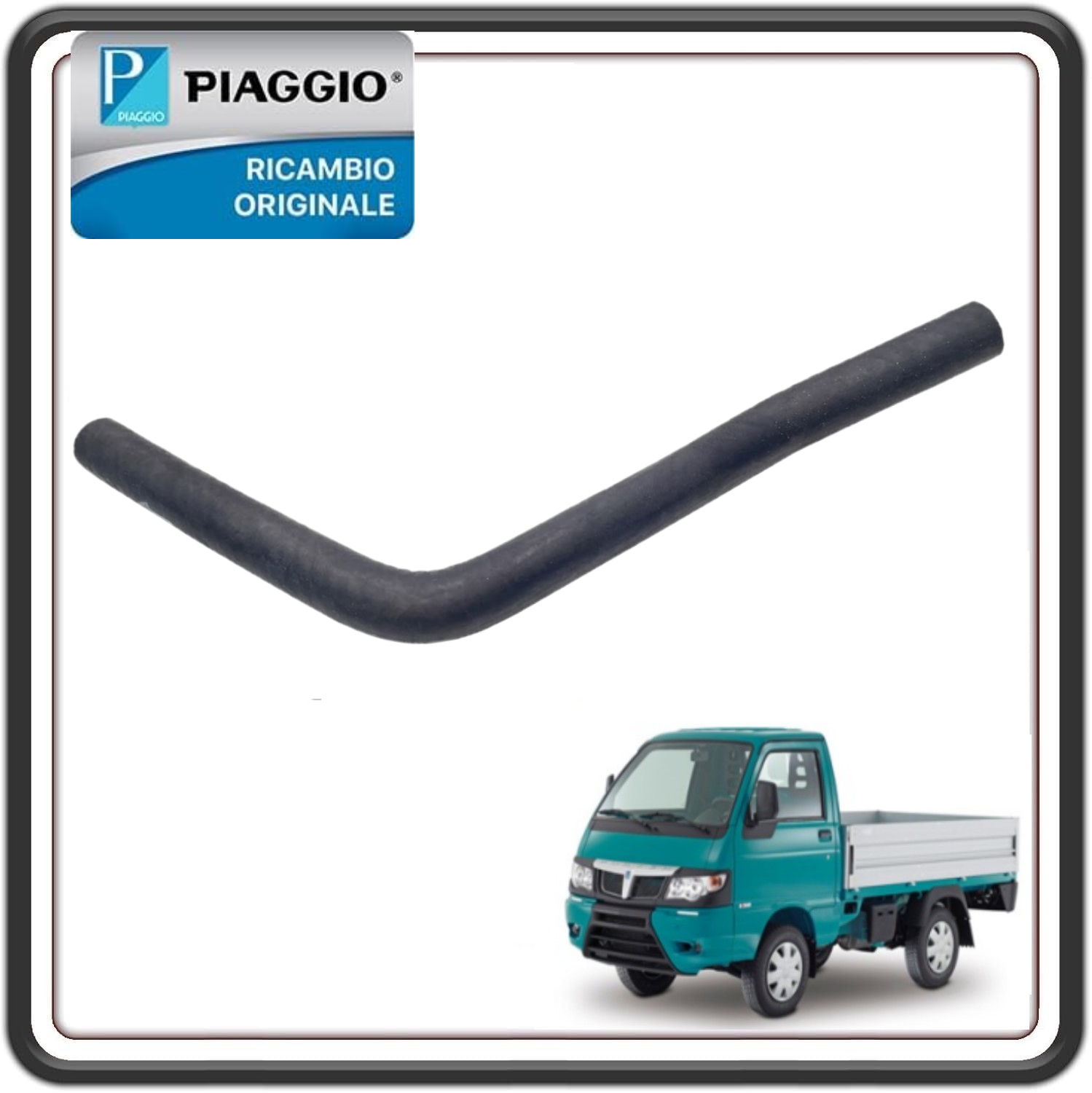 TUBO COMPLETO PER PIAGGIO PORTER MULTITECH DAL 2010 AL 2015 - PORTER MAXXI MULTITECH DAL 2010 AL 2015 ORIGINALE PIAGGIO B010595