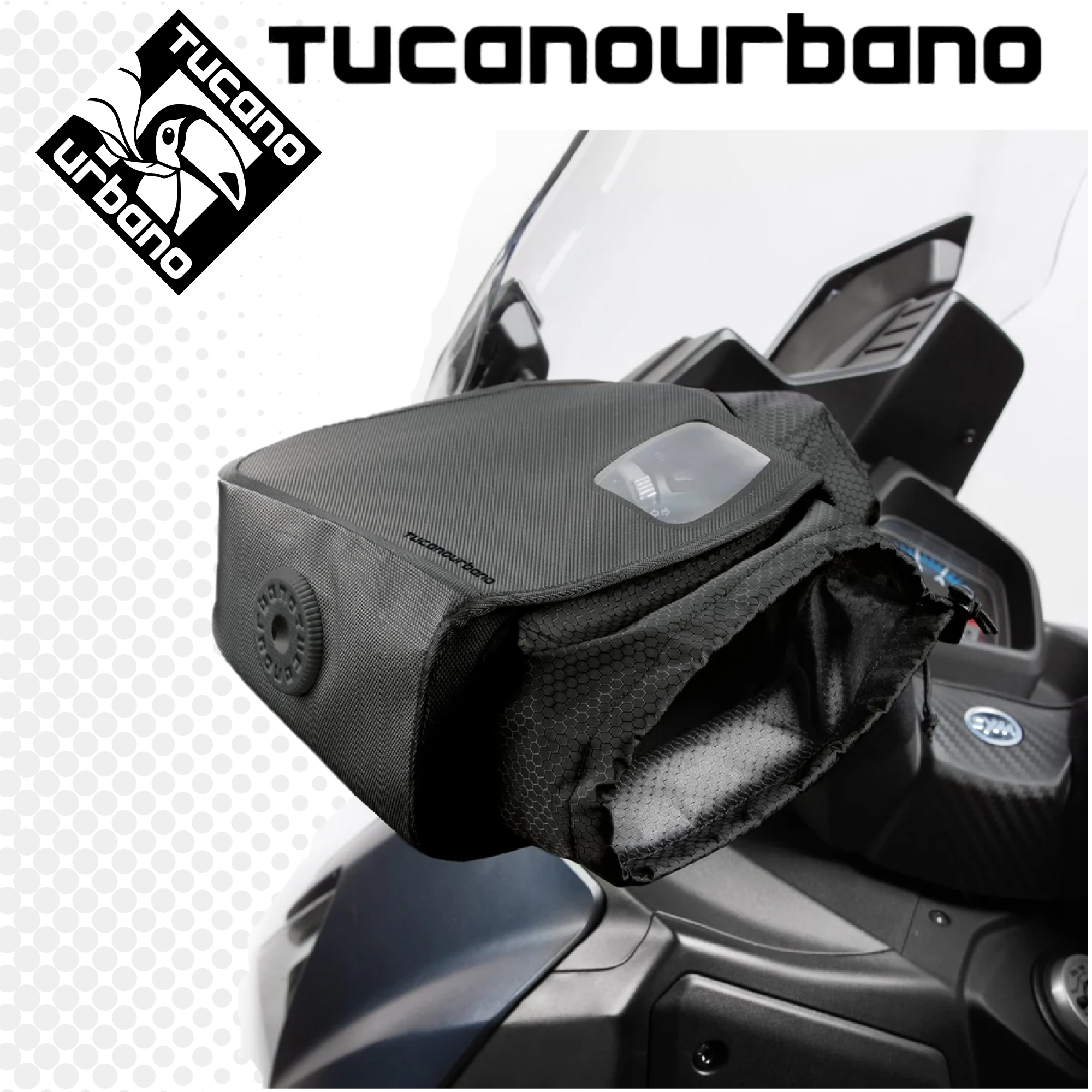COPRIMANOPOLE TUCANO URBANO TARP R333PRO PER MANUBRI SENZA SPECCHIETTI NERO