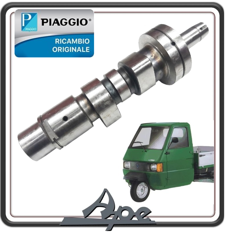 ALBERO A CAMME COMPLETO PER PIAGGIO APE CAR MAX POKER DIESEL - PIAGGIO APE TM 703 DIESEL ORIGINALE PIAGGIO 2238626