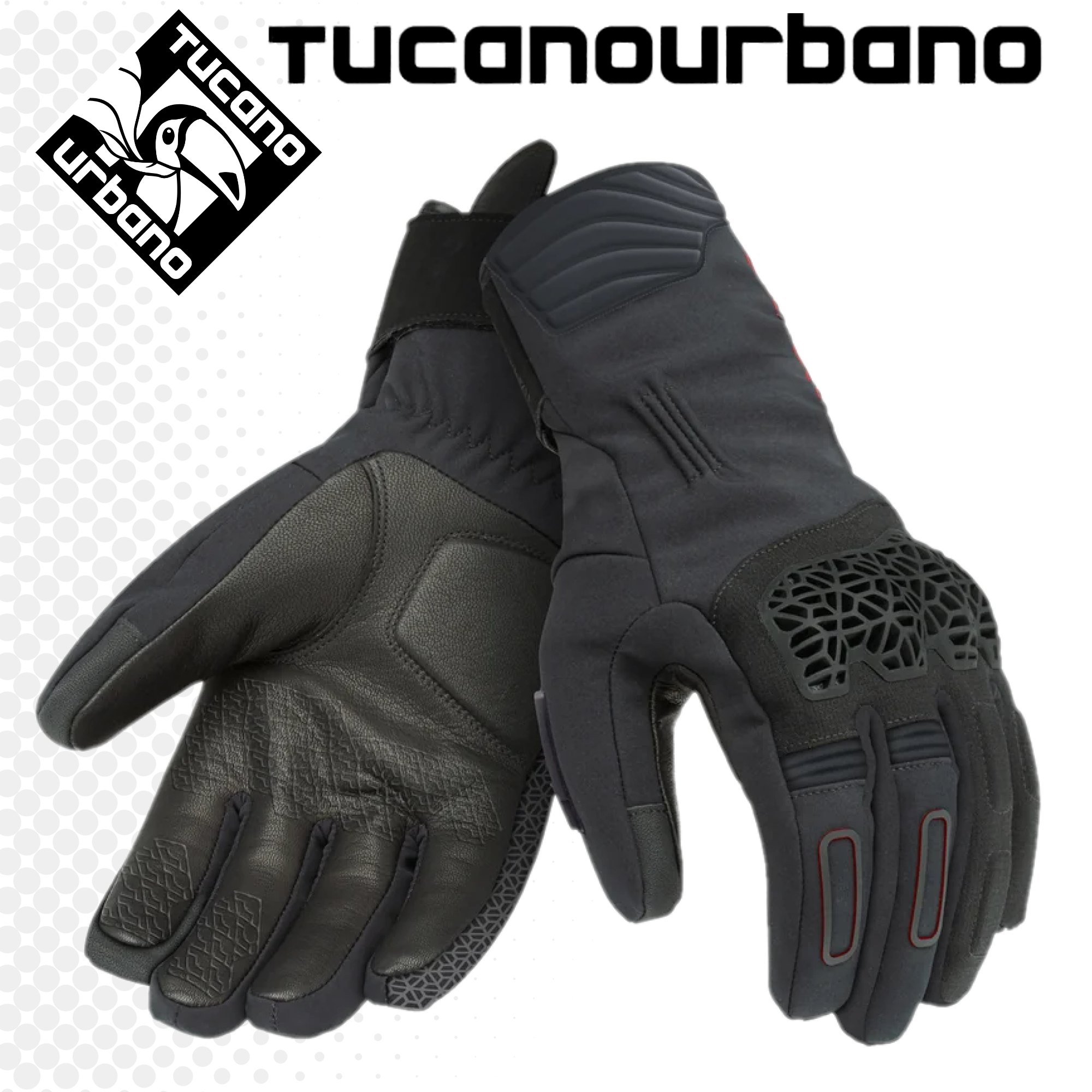 GUANTI TUCANO URBANO SUPERSEPPIA HYDROSCUD® NERO