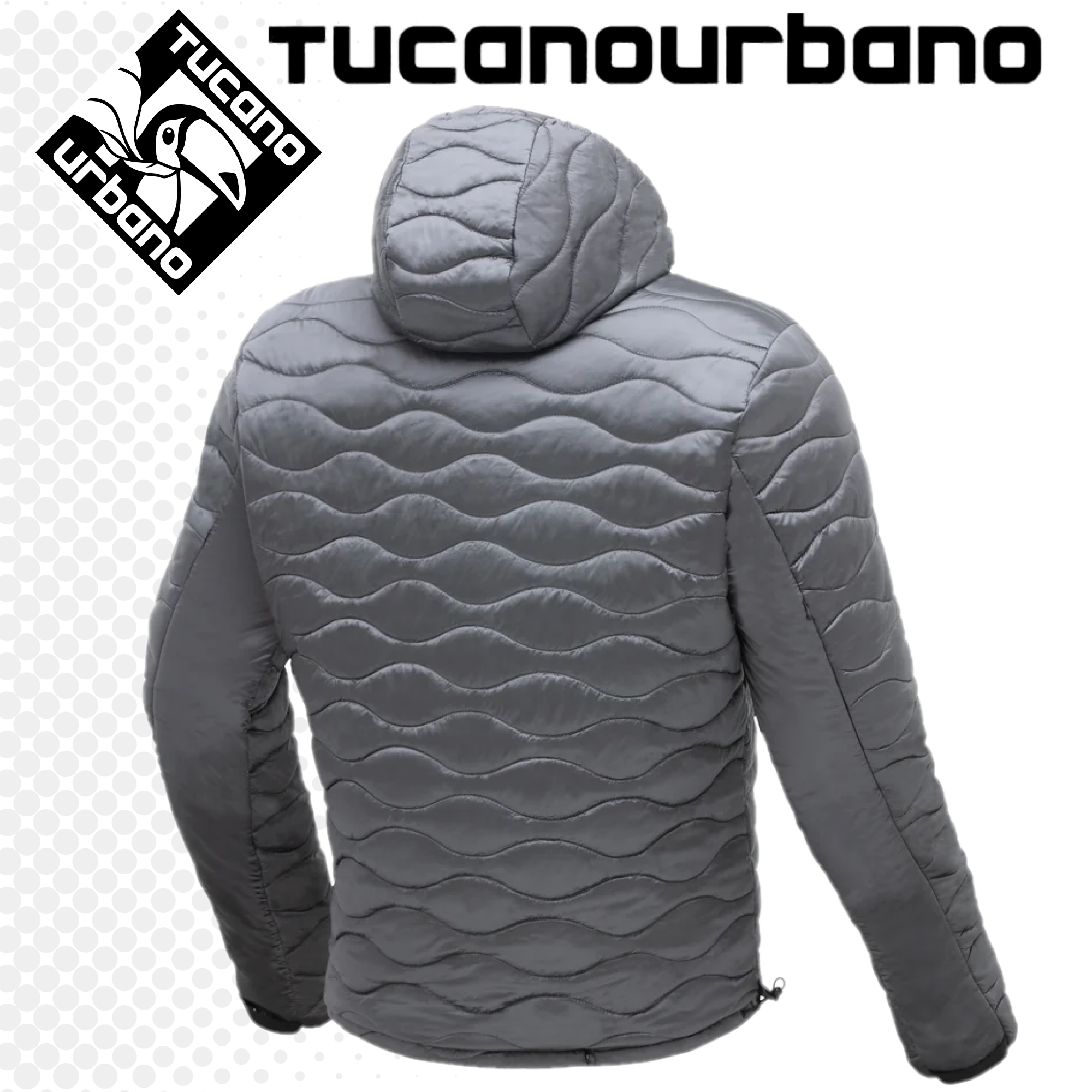 GIACCA TUCANO URBANO TOPDOWN HYDROSCUD® REVERSIBLE BLACK