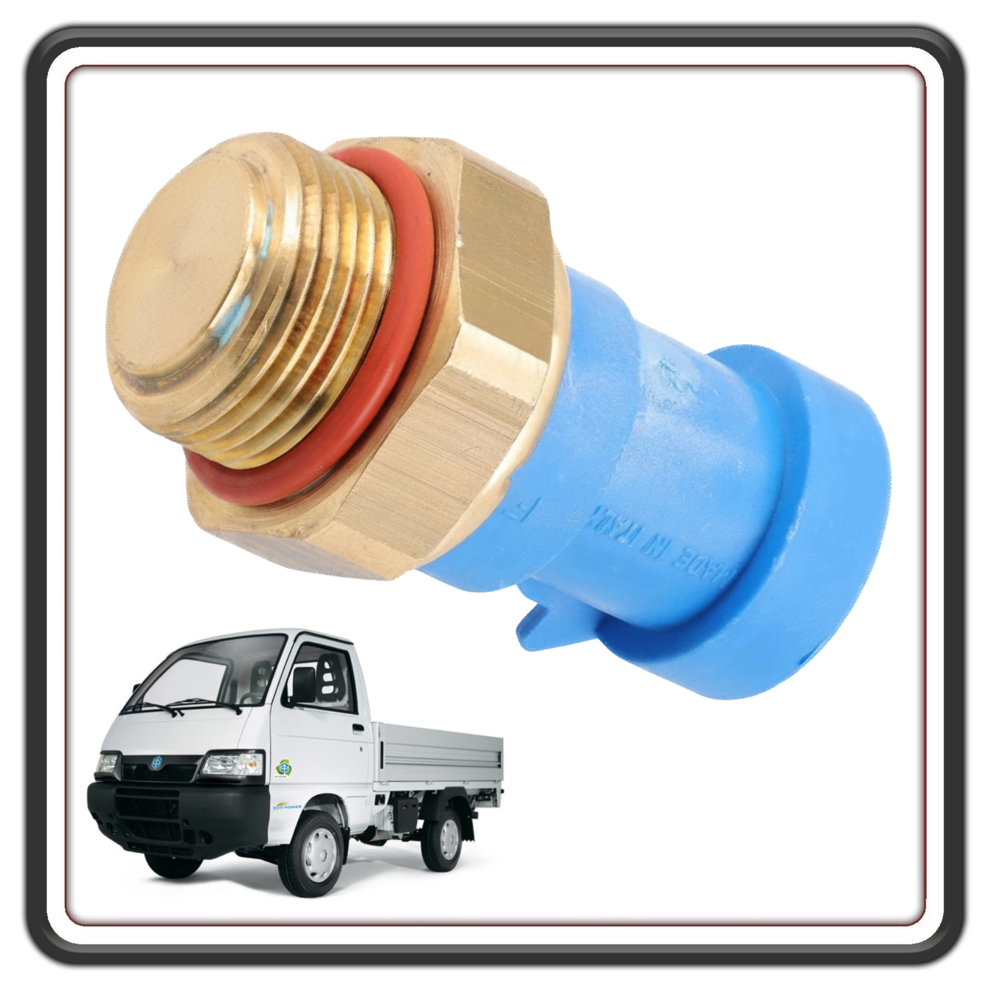 BULBO TERMOSTATO TERMOINTERRUTTORE VENTOLA RADIATORE PER PIAGGIO PORTER 1300 – PORTER 1200 1400 DIESEL