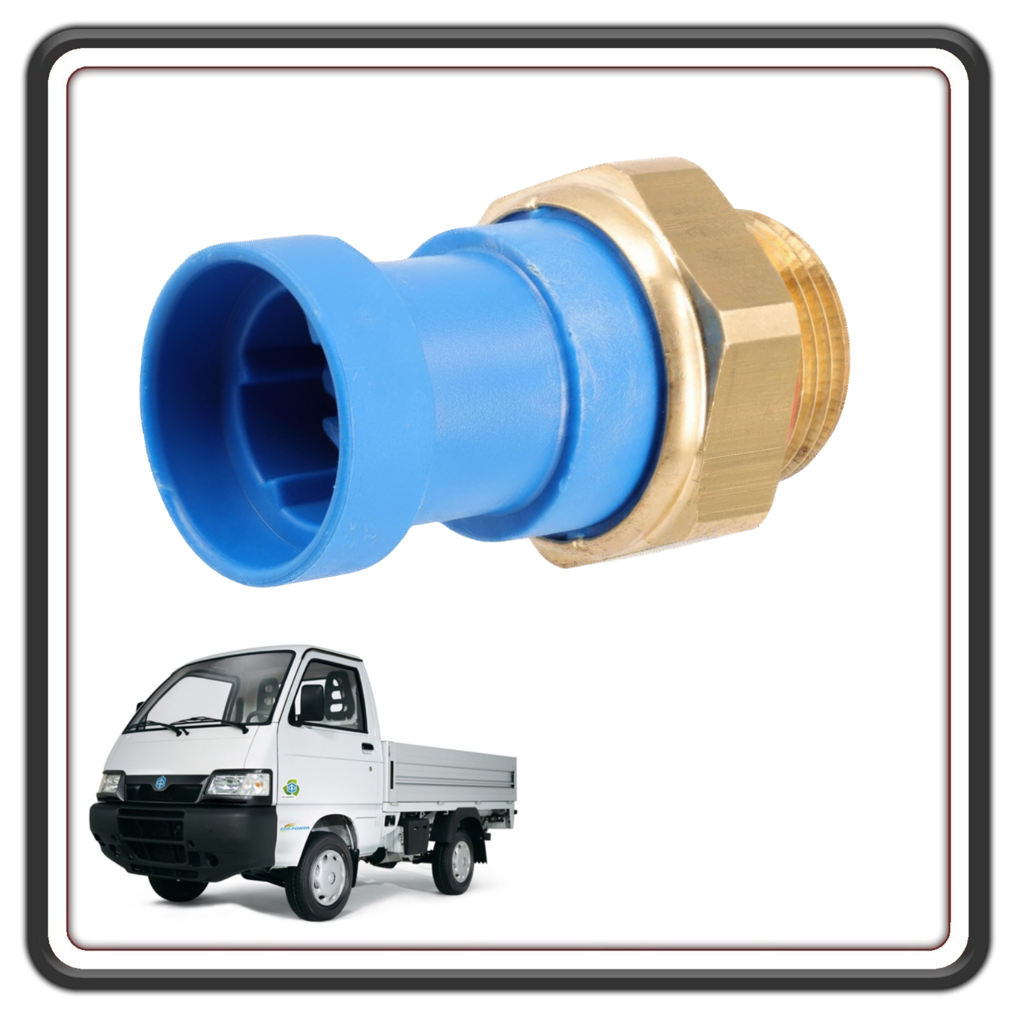 BULBO TERMOSTATO TERMOINTERRUTTORE VENTOLA RADIATORE PER PIAGGIO PORTER 1300 – PORTER 1200 1400 DIESEL