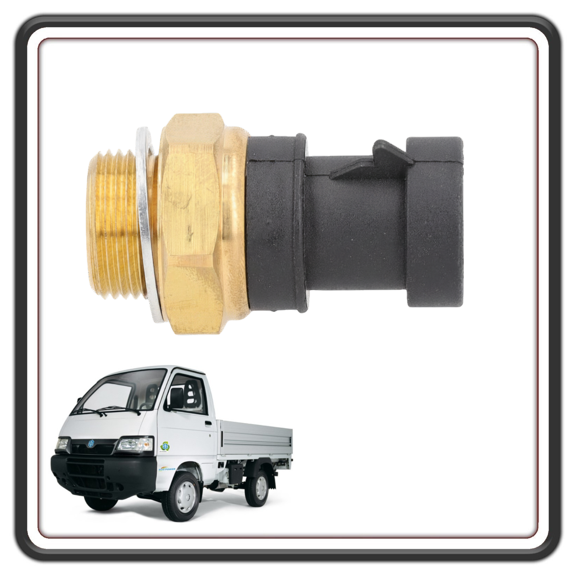 BULBO TERMOSTATO TERMOINTERRUTTORE SENSORE DI TEMPERATURA ACQUA RADIATORE PER PIAGGIO PORTER 1200 – 1400 DIESEL