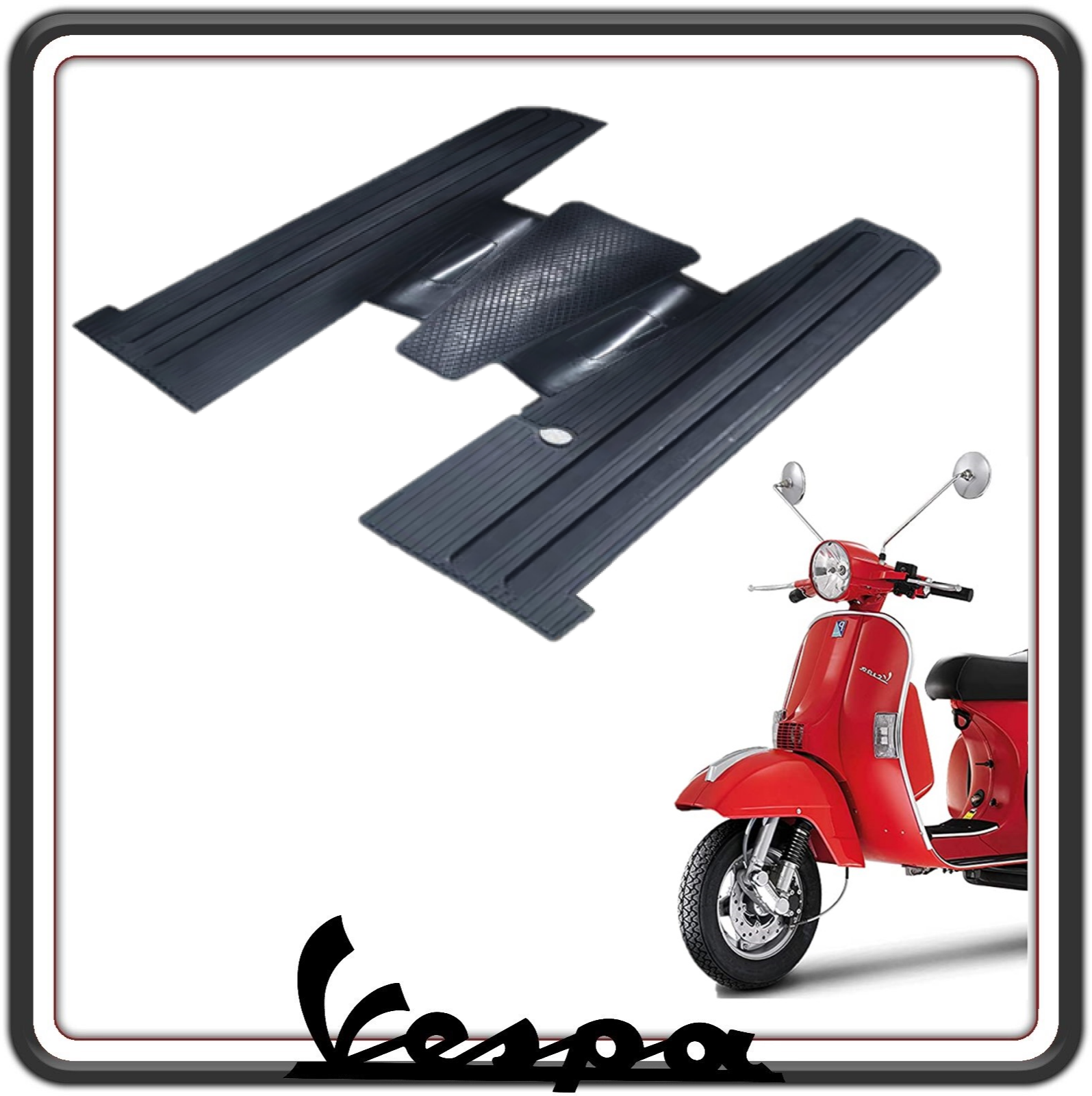 TAPPETO TAPPETINO COMPATIBILE PER PIAGGIO VESPA PX 125 DAL 1977 AL 1983 - VESPA PX 150 DAL 1978 AL 1983 - VESPA PX 200 DAL 1977 AL 1983
