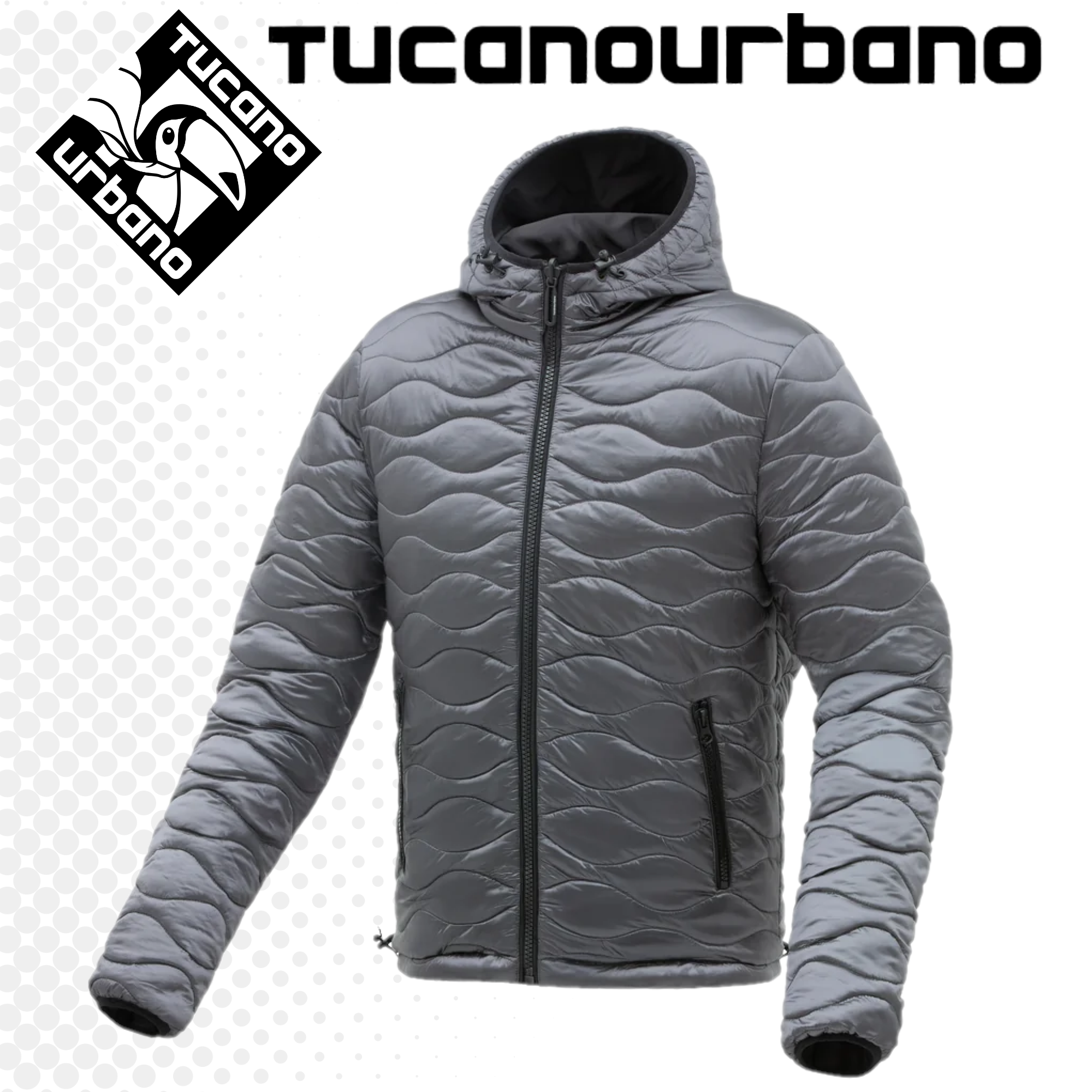 GIACCA TUCANO URBANO TOPDOWN HYDROSCUD® REVERSIBLE BLACK
