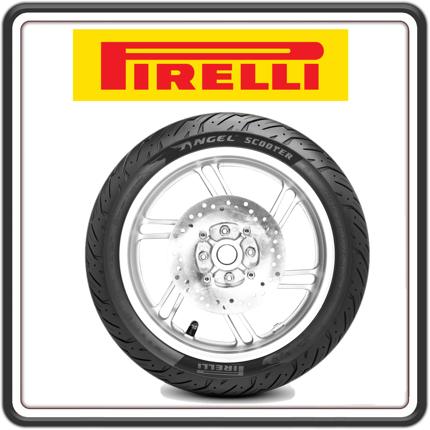 GOMMA COPERTONE PNEUMATICO PIRELLI ANGEL SCOOTER 140/70 - 16 65P POSTERIORE