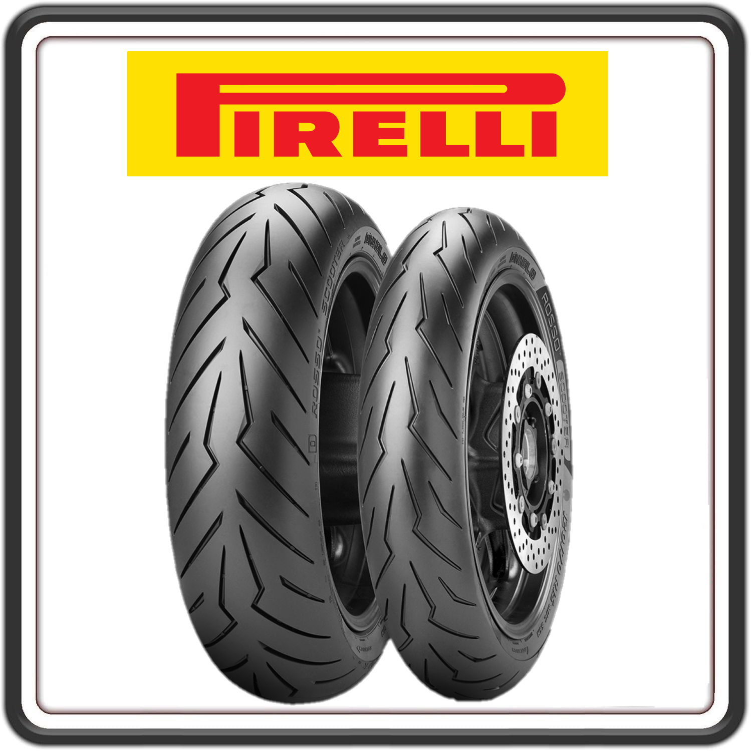 GOMMA COPERTONE PNEUMATICO PIRELLI DIABLO ROSSO 150/70 - 14 66S POSTERIORE