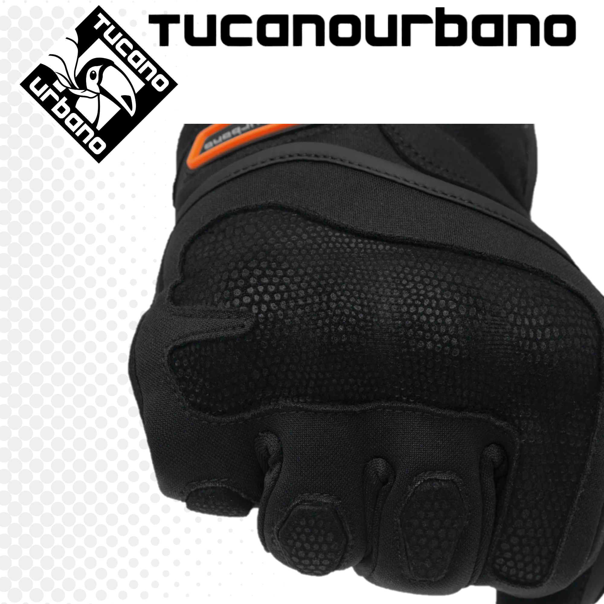 GUANTI TUCANO URBANO DUST HYDROSCUD® NERO