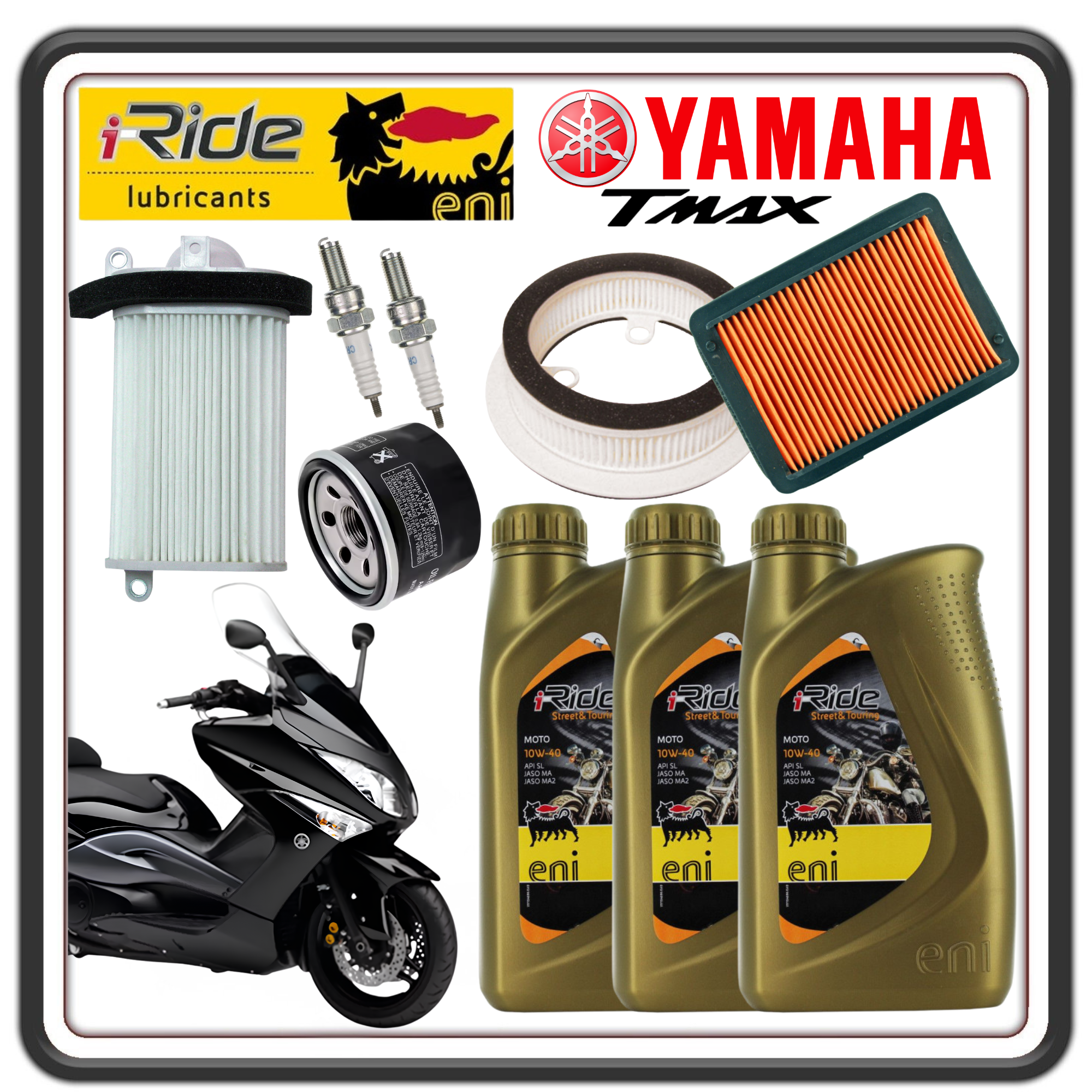 KIT TAGLIANDO PER YAMAHA TMAX 500 2008-2011