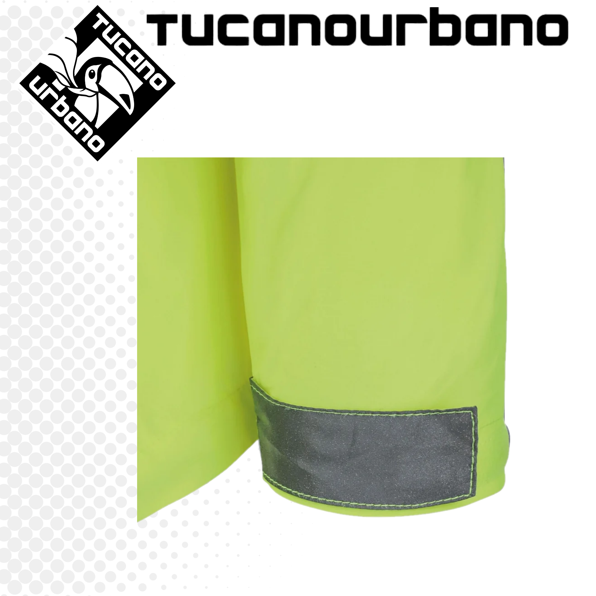 Giacca Antipioggia Tucano Urbano NANO RAIN ZETA HYDROSCUD® Giallo Fluo