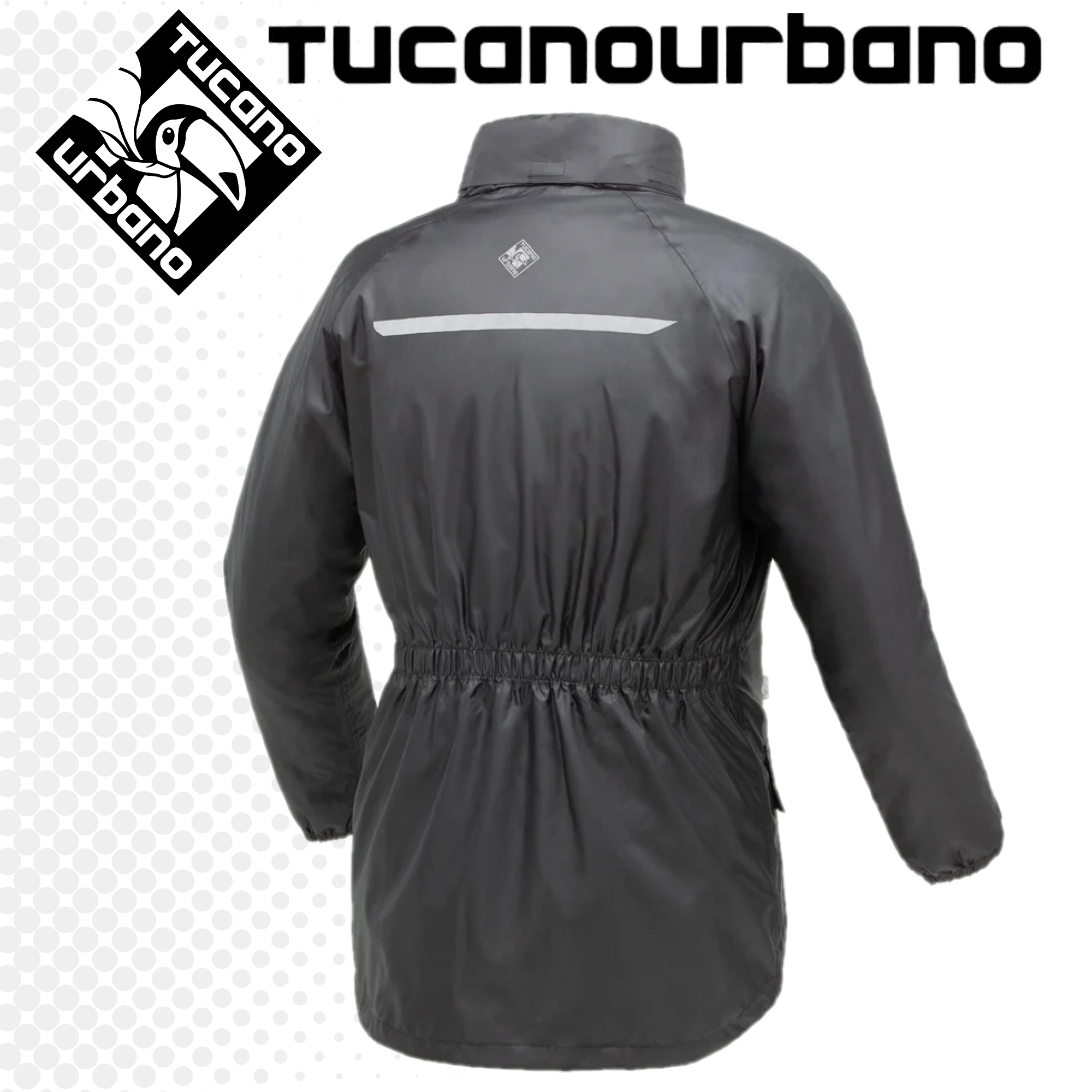 Giacca Antipioggia Tucano Urbano DILUVIO DAY HYDROSCUD® Nero