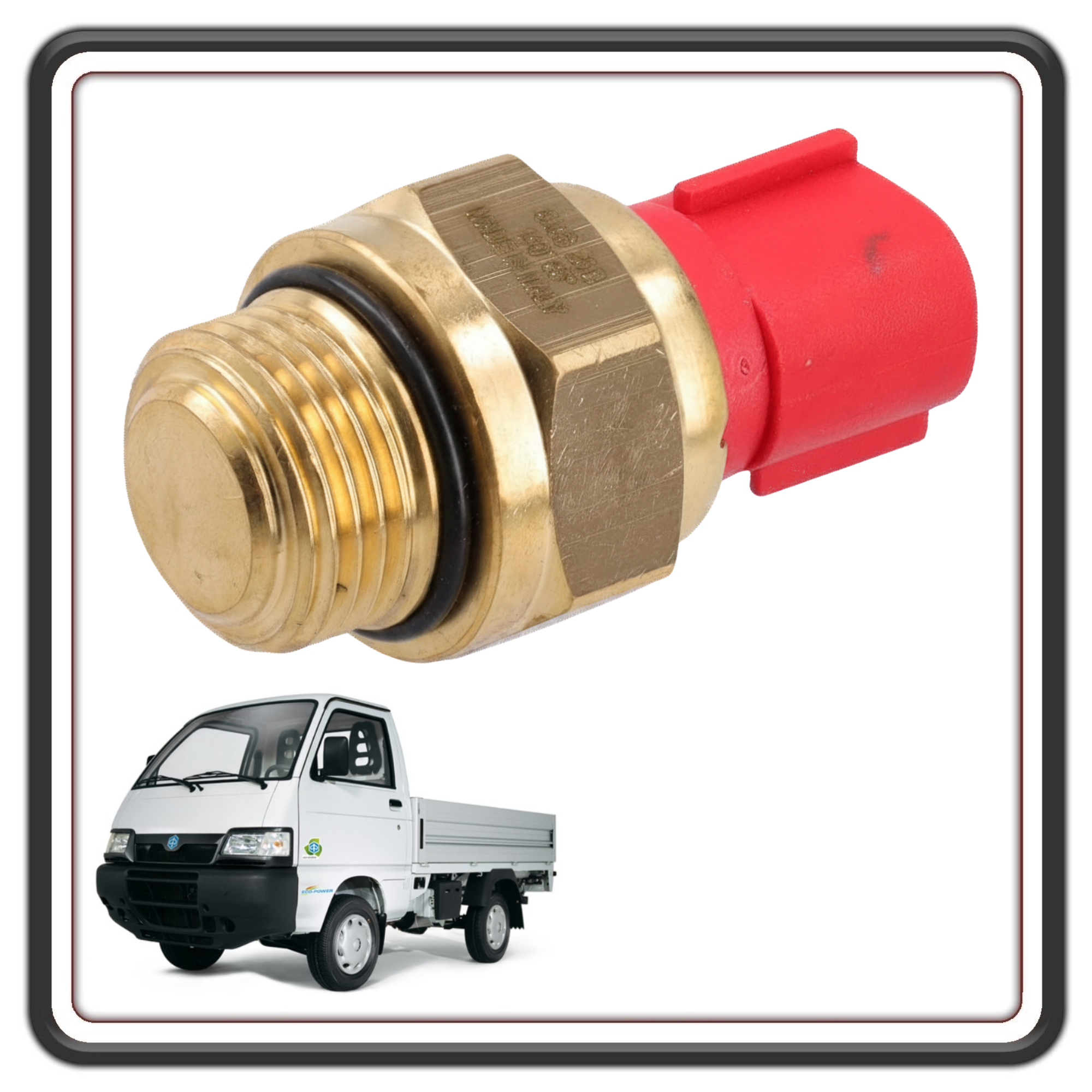 BULBO TERMOSTATO TERMOINTERRUTTORE SENSORE TEMPERATURA ACQUA PER PIAGGIO PORTER 1300 – PORTER 1200 1400 DIESEL