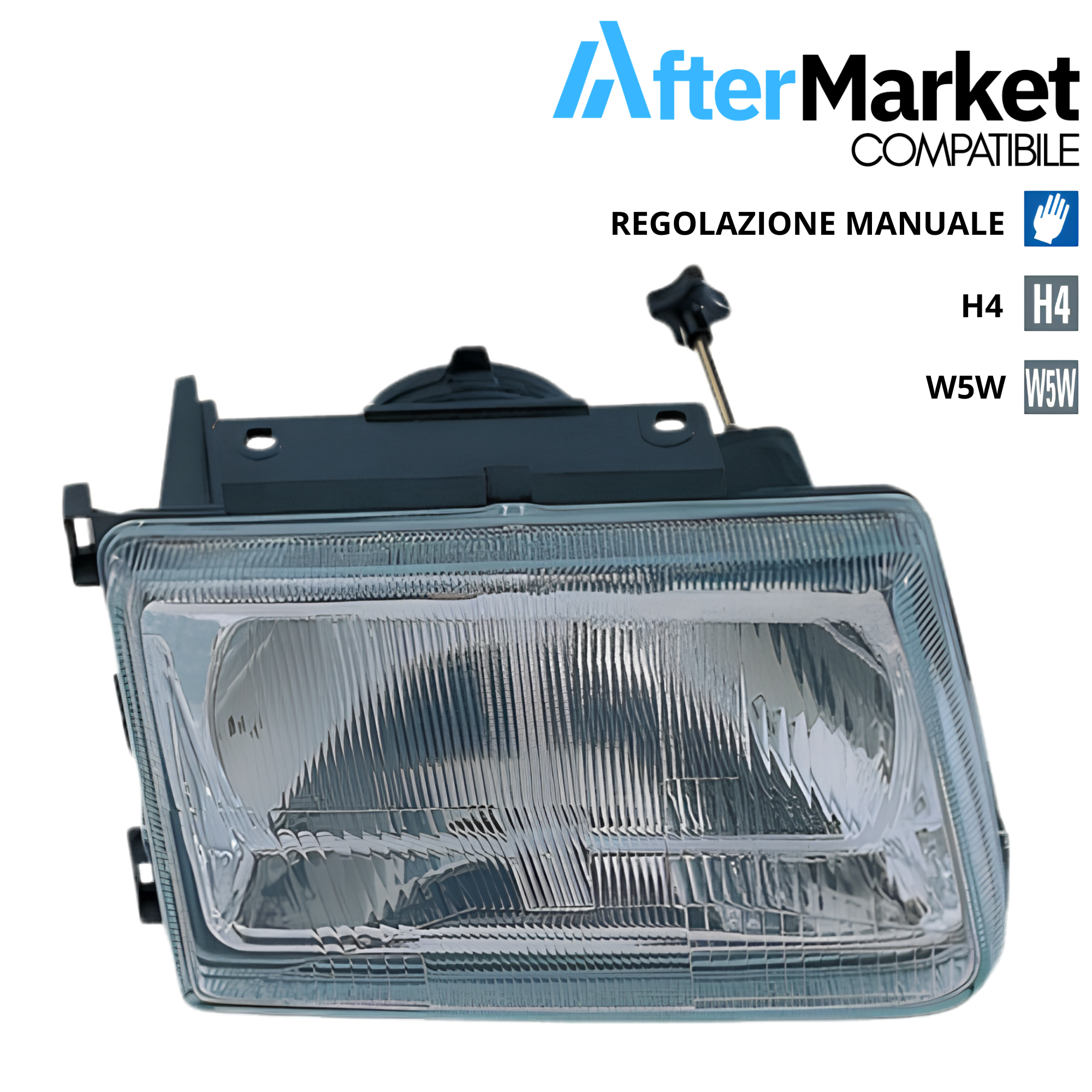 FARO PROIETTORE ANTERIORE DESTRO PER PIAGGIO PORTER 1998–2008