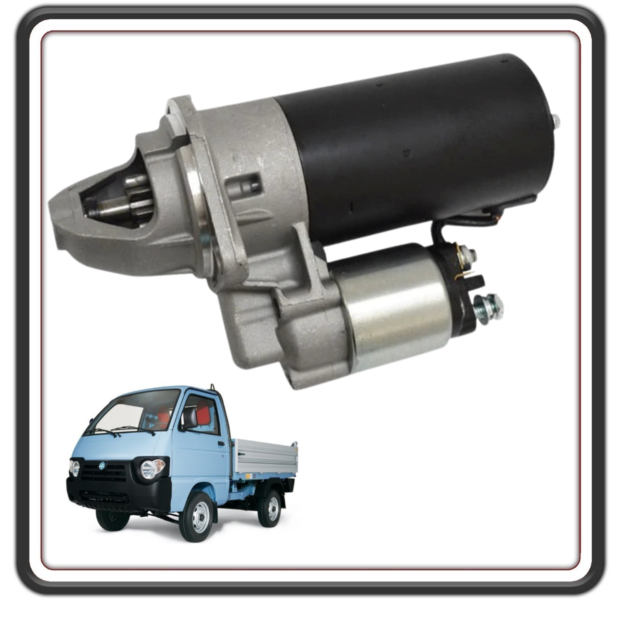 MOTORINO AVVIAMENTO COMPLETO COMPATIBILE PER PIAGGIO QUARGO DIESEL TUTTI I MODELLI