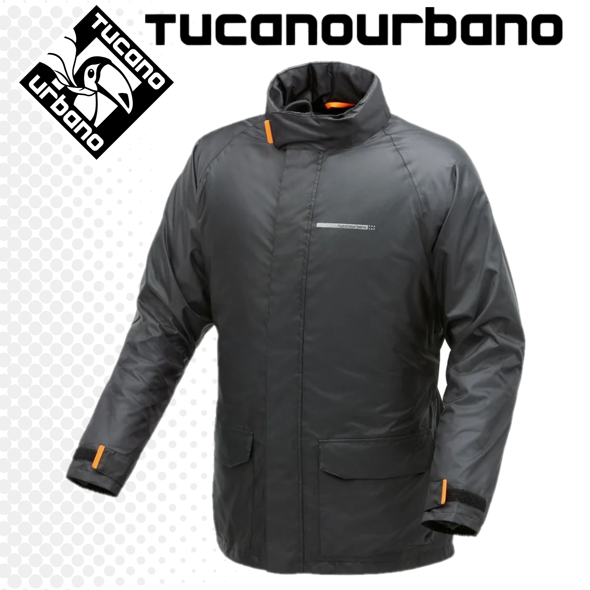 Giacca Antipioggia Tucano Urbano DILUVIO DAY HYDROSCUD® Nero