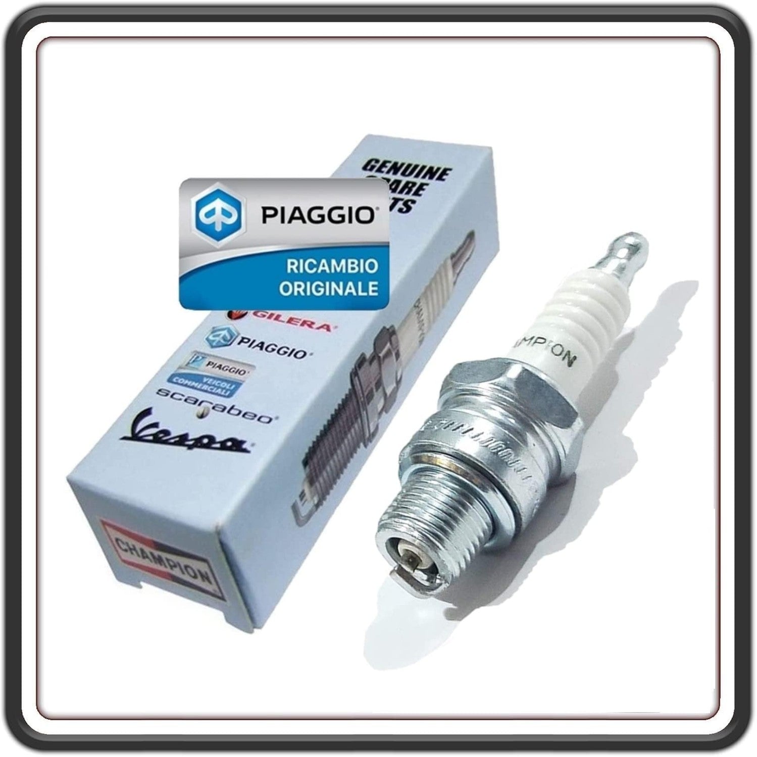 CANDELA ACCENSIONE AVVIAMENTO RL82C PER PIAGGIO APE TM 703 - PIAGGIO VESPA PX 125 - PIAGGIO VESPA PX 150 ORIGINALE PIAGGIO RL82C