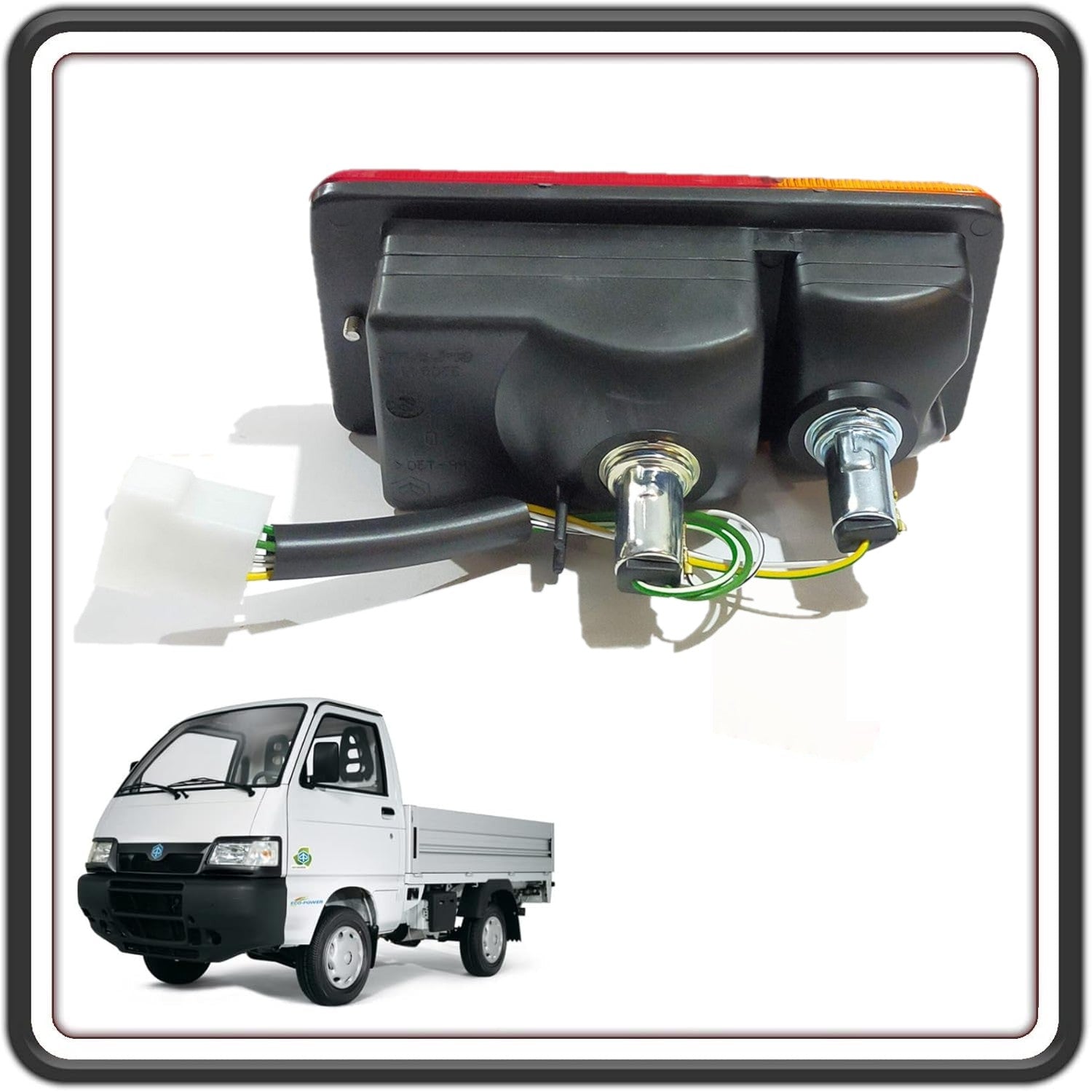FRECCIA FANALE INDICATORE DI DIREZIONE POSTERIORE LATO DESTRO PIAGGIO PORTER 1300 16V - PORTER 1200 1400 DIESEL ORIGINALE PIAGGIO 8155087Z01000