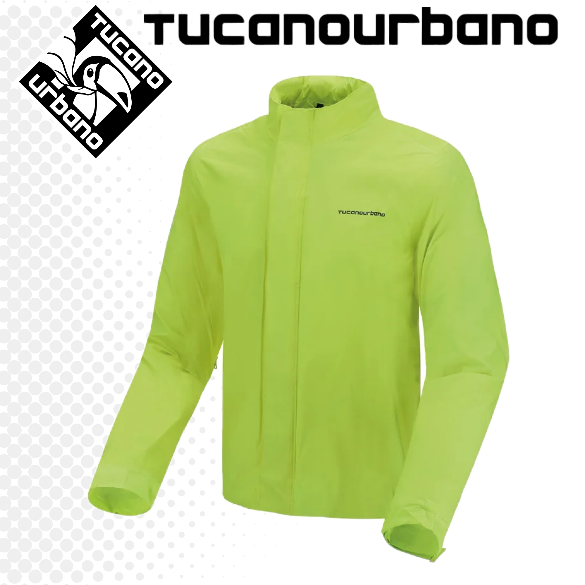 Giacca Antipioggia Tucano Urbano NANO RAIN ZETA HYDROSCUD® Giallo Fluo