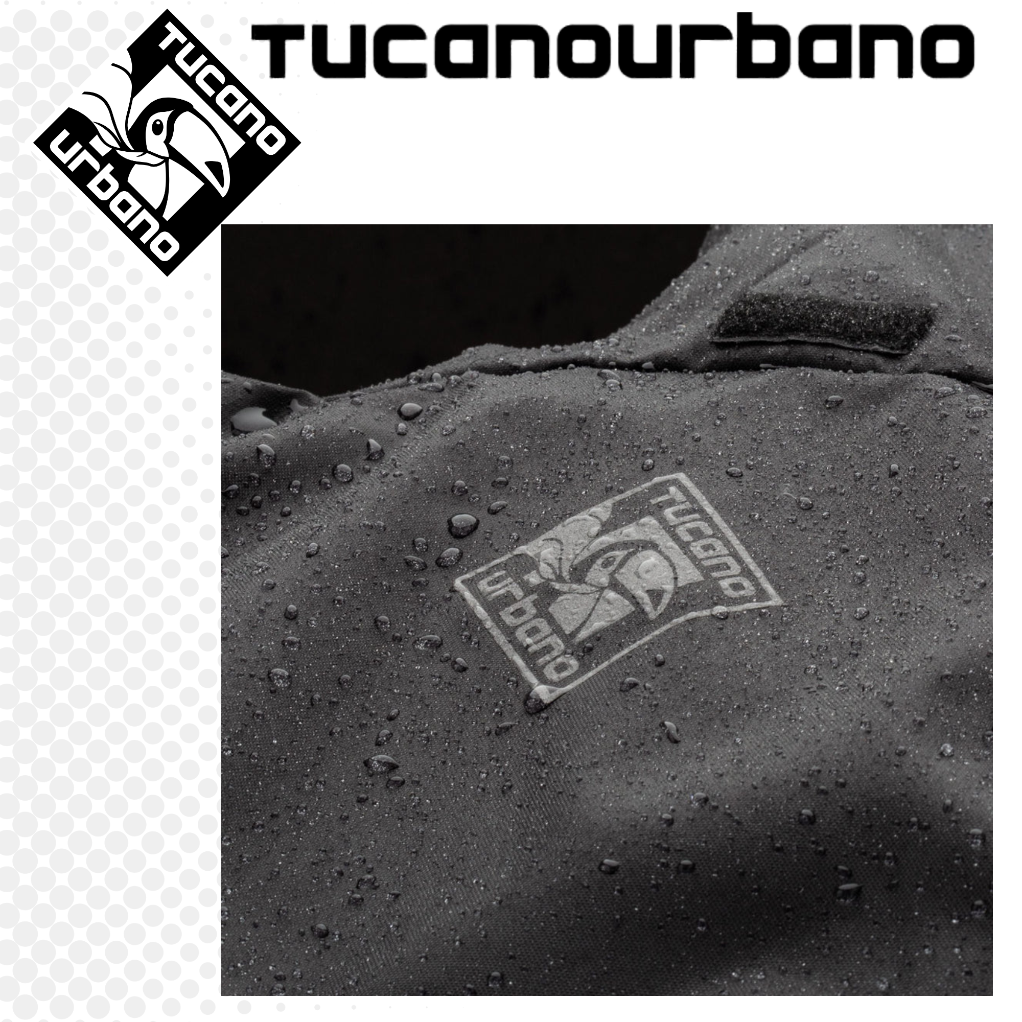 Giacca Antipioggia Tucano Urbano DILUVIO DAY HYDROSCUD® Nero