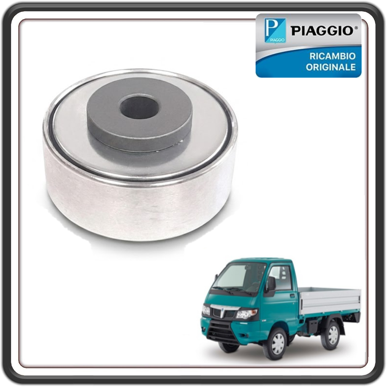 INGRANAGGIO OZIOSO CUSCINETTO TENDICINGHIA ALTERNATORE PER PIAGGIO PORTER MULTITECH DAL 2010 AL 2015 - PIAGGIO PORTER MAXXI MULTITECH DAL 2010 AL 2015 ORIGINALE PIAGGIO B010225