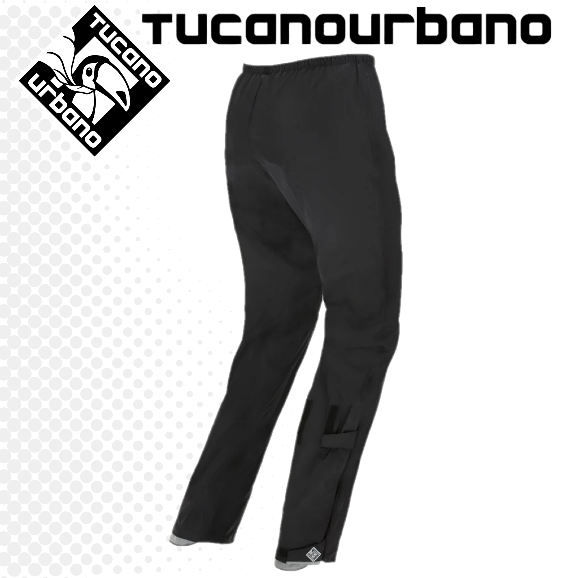 PANTALONE ANTIPIOGGIA TUCANO URBANO PANTA NANO RAIN ZETA HYDROSCUD® NERO