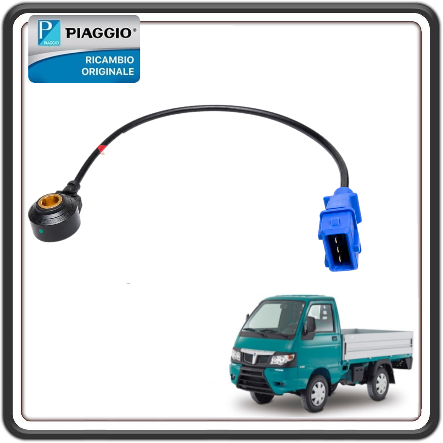 SENSORE DI BATTITO PER PIAGGIO PORTER MULTITECH E6 DAL 2015 AL 2020 - PIAGGIO PORTER MAXXI MULTITECH DAL 2015 AL 2020 - PIAGGIO PORTER NP6 ORIGINALE PIAGGIO 1A005481