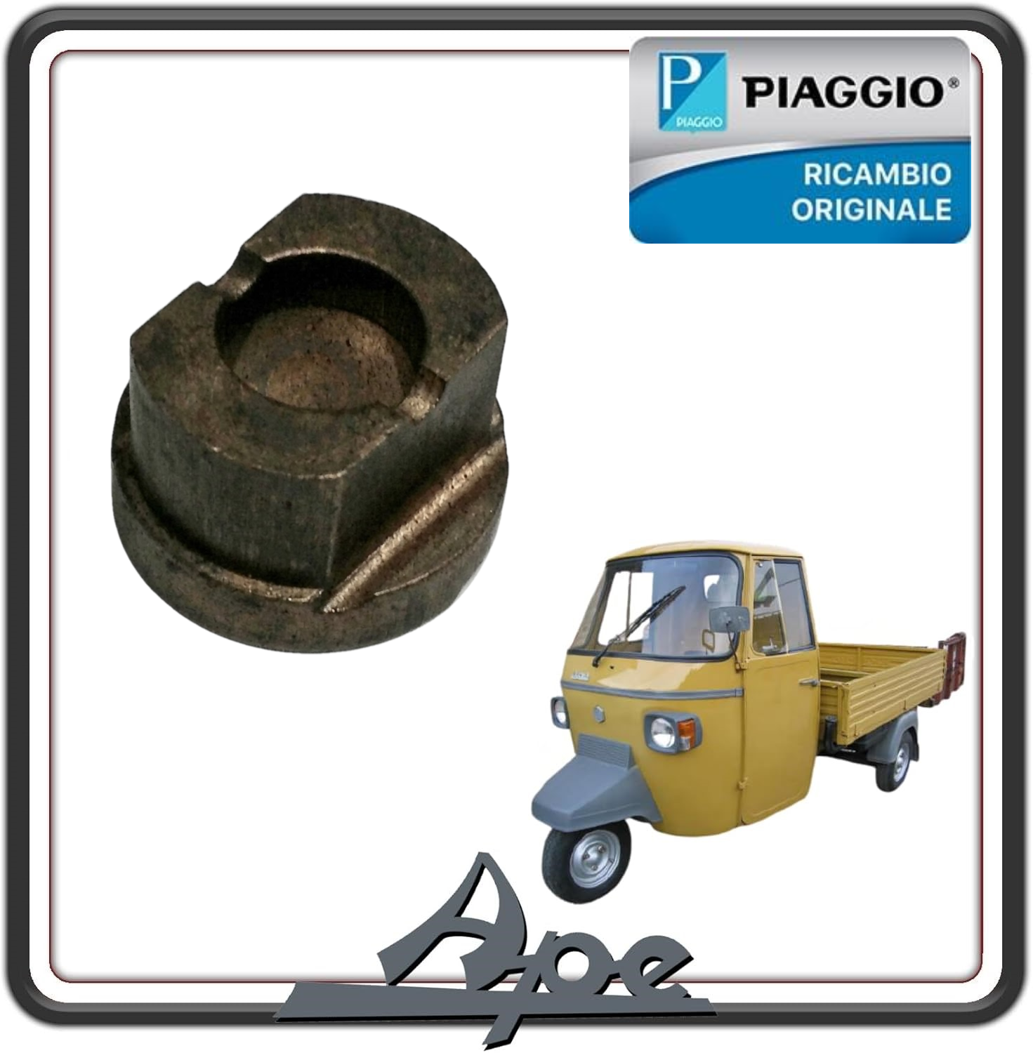 RALLINO NOTTOLINO FRIZIONE PER PIAGGIO APE TM 703 BENZINA DAL 1984 AL 2007 - PIAGGIO APE MP 501 601 DAL 1978 AL 1996 - PIAGGIO APE CAR P2 P3 DAL 1972 AL 1986 ORIGINALE PIAGGIO ORIGINALE PIAGGIO 1444086
