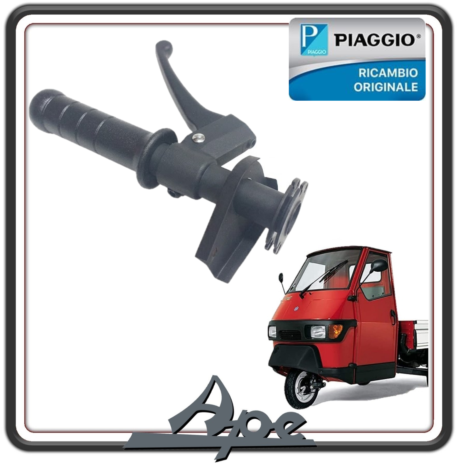 TUBO COMANDO CAMBIO COMPLETO DI MANICOTTO PER PIAGGIO APE 50 DAL 2018 AL 2021 ORIGINALE PIAGGIO 1E003184