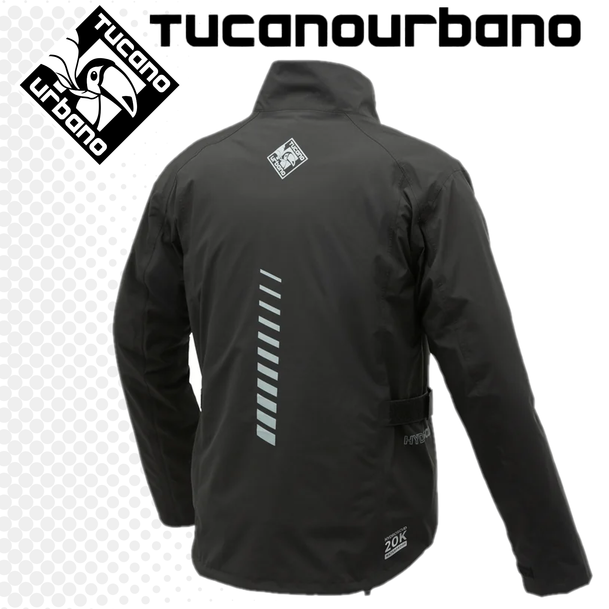 Giacca Antipioggia Tucano Urbano GIACCA DILUVIO PRO HYDROSCUD® Nera