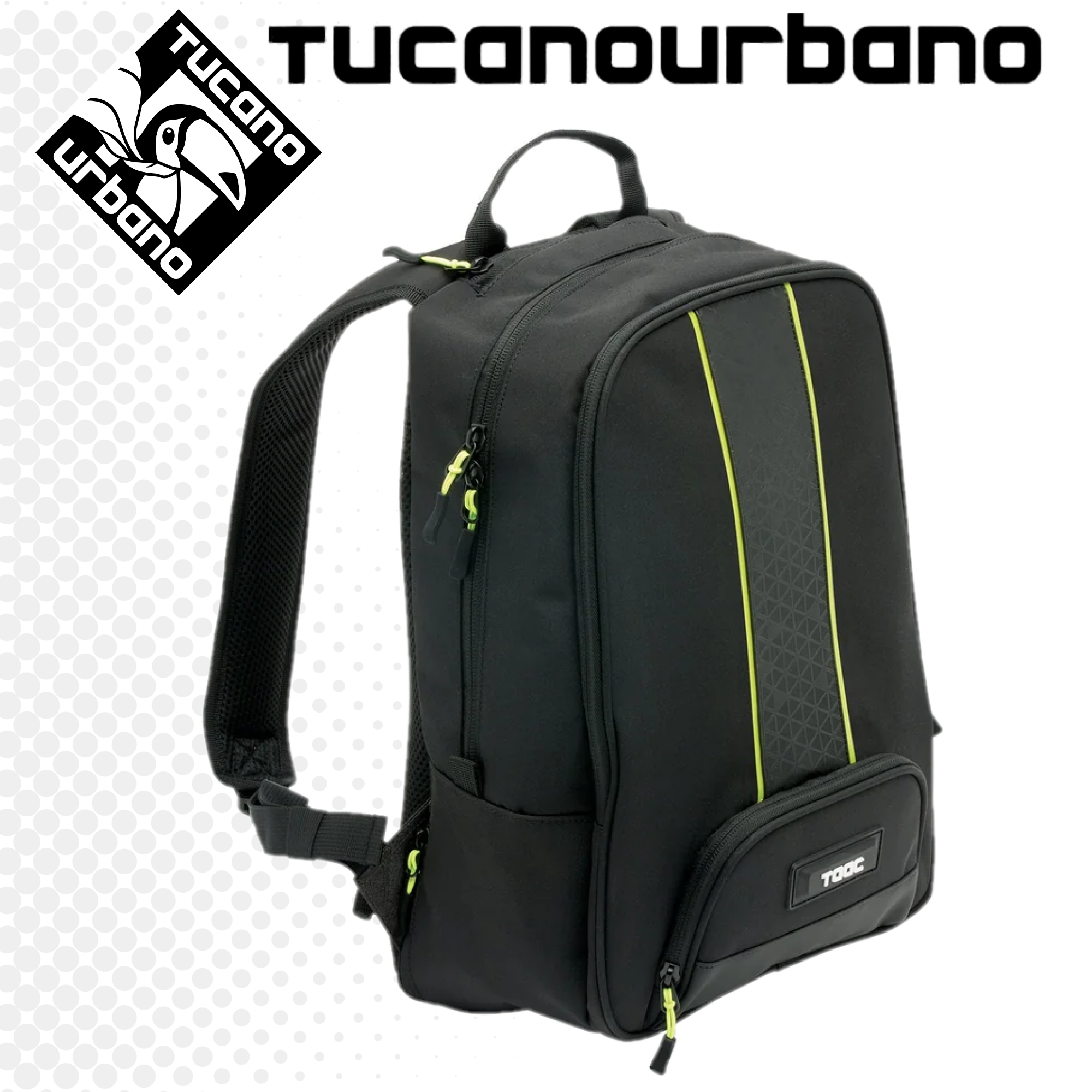 ZAINO TAAC TC2 17LT PER MOTO/SCOOTER NERO