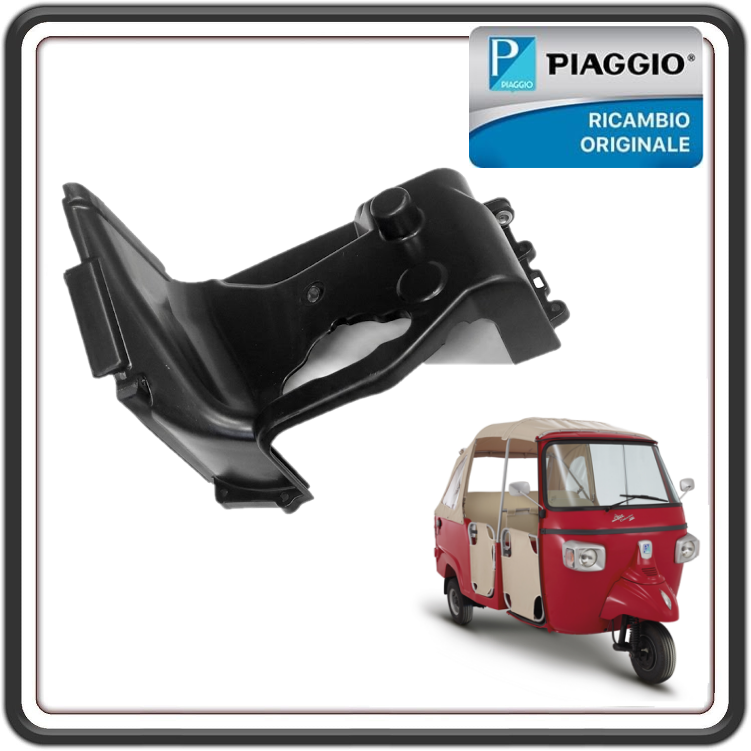 CUFFIA LATO ASPIRAZIONE PER PIAGGIO APE CALESSINO DAL 2013 AL 2017 ORIGINALE PIAGGIO B018023