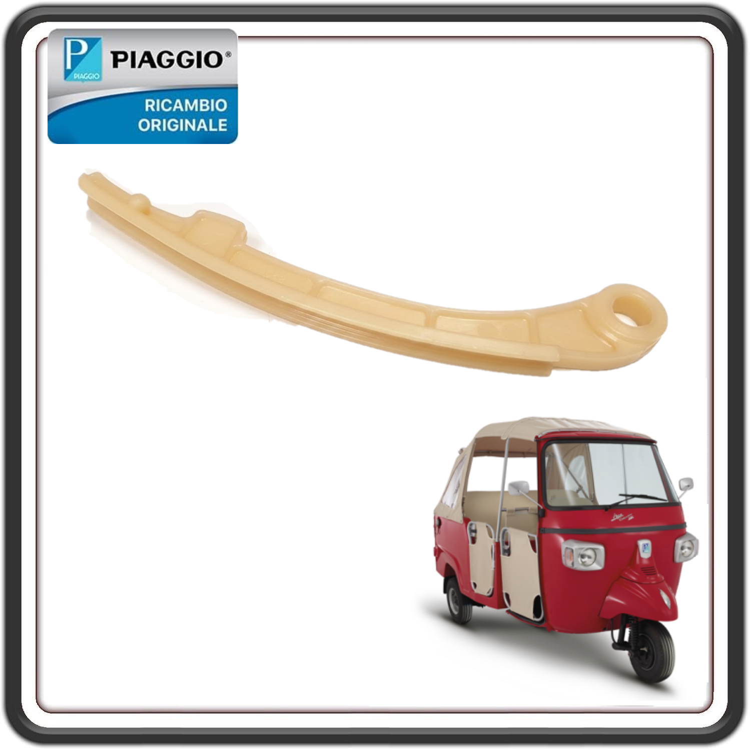 ASTA TENDICATENA PER PIAGGIO APE CALESSINO 200 BENZINA DAL 2013 AL 2017 ORIGINLE PIAGGIO 1A004875