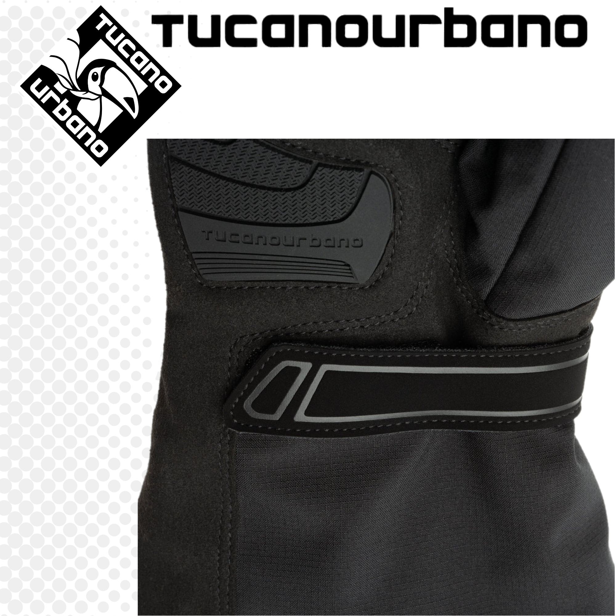 GUANTI TUCANO URBANO STORMING HYDROSCUD® NERO