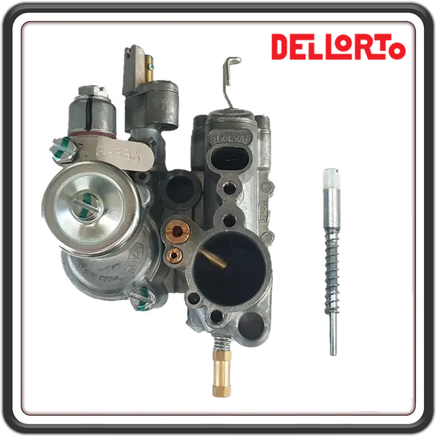 CARBURATORE DELLORTO SI 7 24/24E - Ø 24/24mm SENZA MISCELATORE (LEGGI COMPATIBILITÀ)
