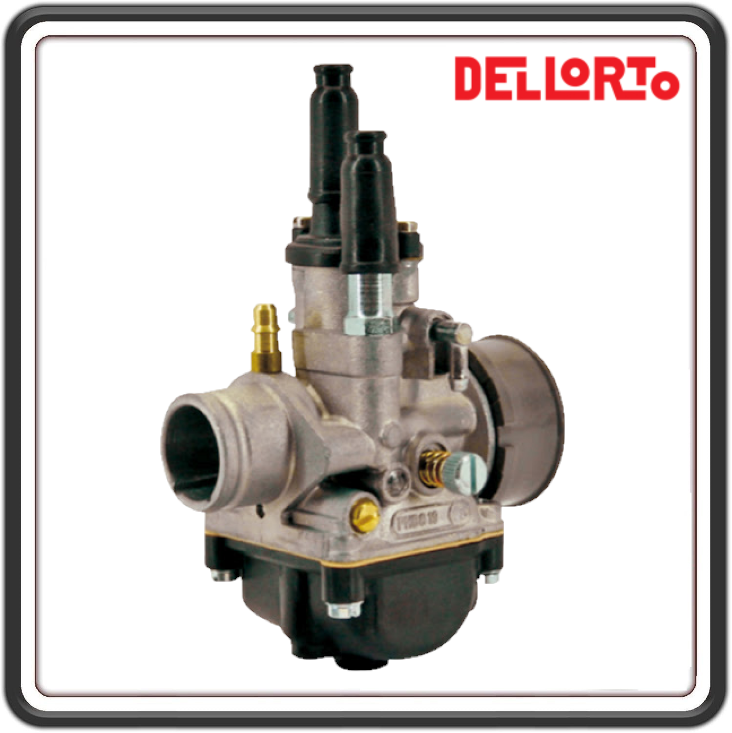 CARBURATORE DELLORTO PHBG DS - Ø 21mm CON MISCELATORE - CON ATTACCO ELASTICO