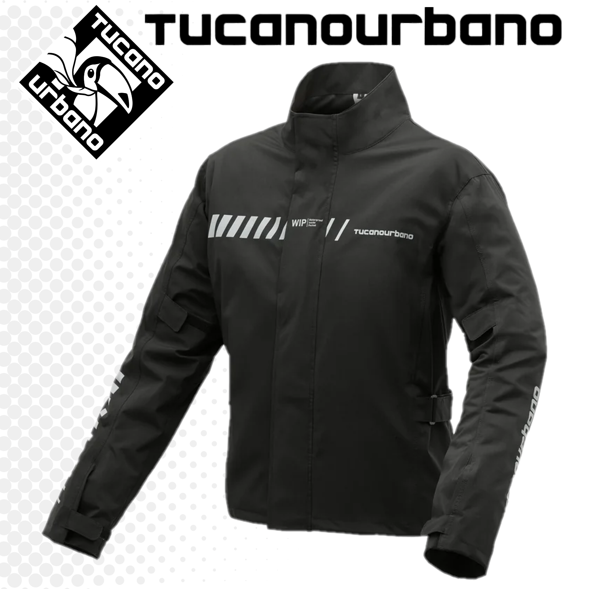 Giacca Antipioggia Tucano Urbano GIACCA DILUVIO PRO HYDROSCUD® Nera