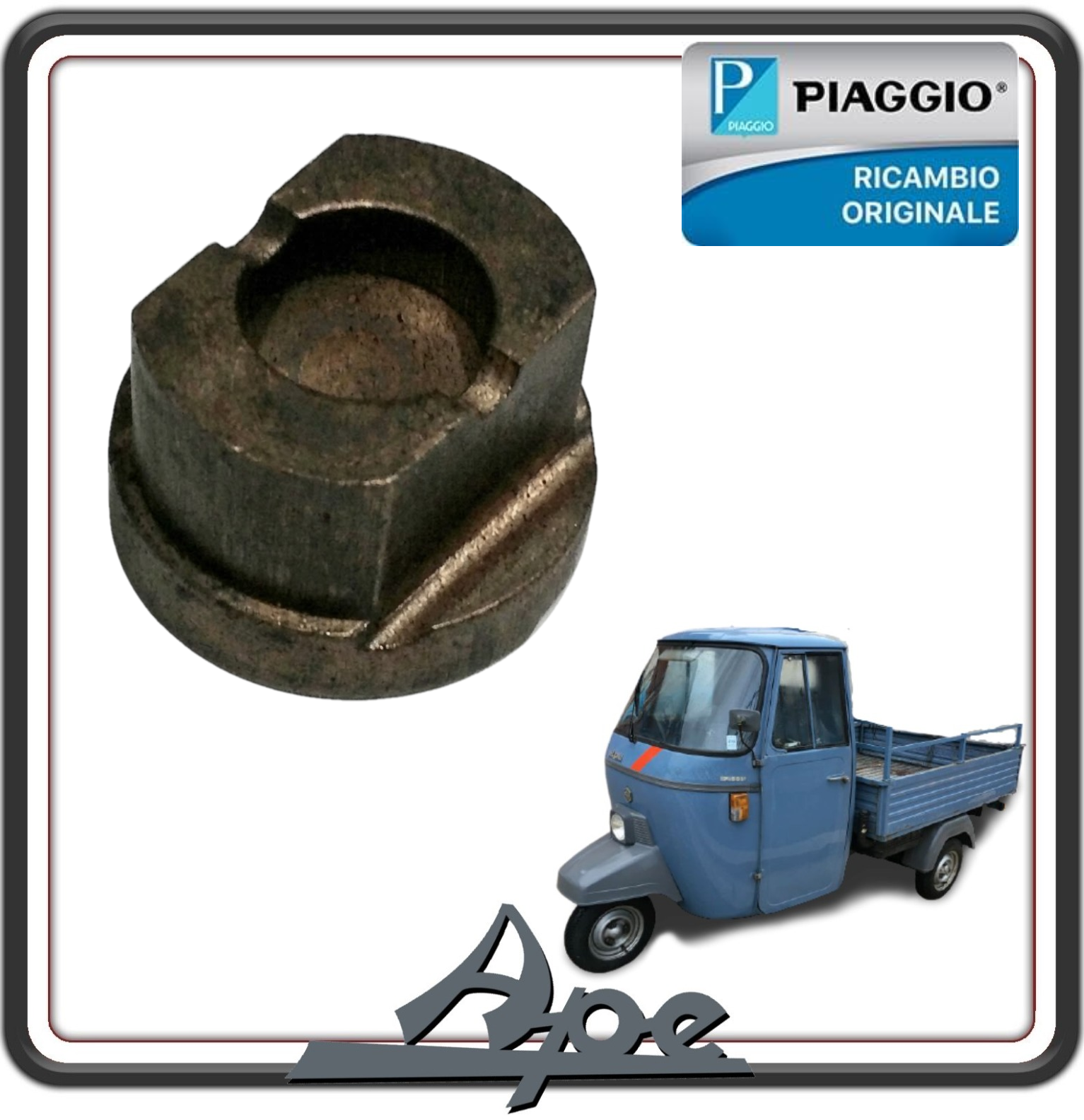RALLINO NOTTOLINO FRIZIONE PER PIAGGIO APE TM 703 BENZINA DAL 1984 AL 2007 - PIAGGIO APE MP 501 601 DAL 1978 AL 1996 - PIAGGIO APE CAR P2 P3 DAL 1972 AL 1986 ORIGINALE PIAGGIO ORIGINALE PIAGGIO 1444086