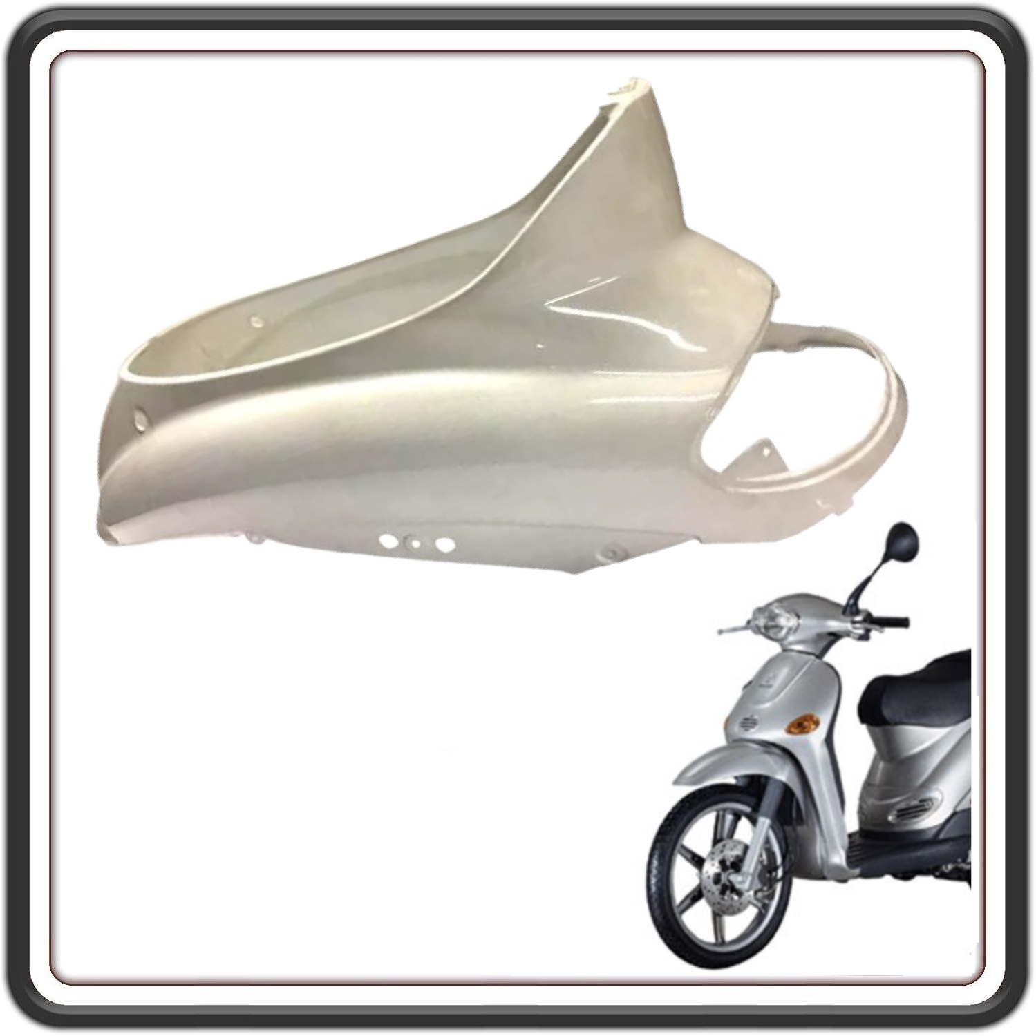 CARENA COPERTURA GREZZA DA VERNICIARE COMPATIBILE CON PIAGGIO LIBERTY 50 1 °SERIE