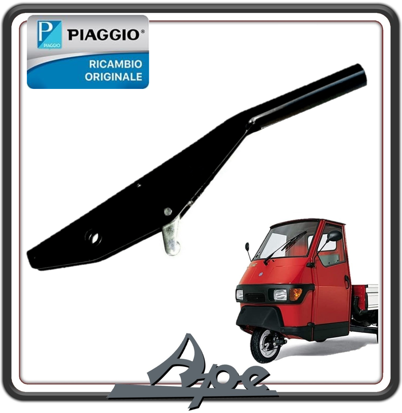 LEVA COMANDO FRENO A MANO FRENO DI STAZIONEAMENTO PER PIAGGIO APE 50 TUTTI I MODELLI ORIGINALE PIAGGIO 258657