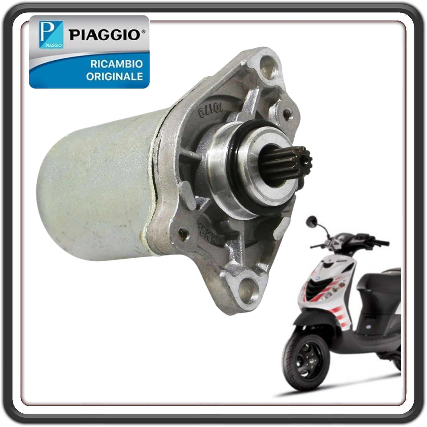 MOTORINO DI AVVIAMENTO PER PIAGGIO SCOOTER VARI MODELLI (LEGGERE DESCRIZIONE) ORIGINALE PIAGGIO 82530R