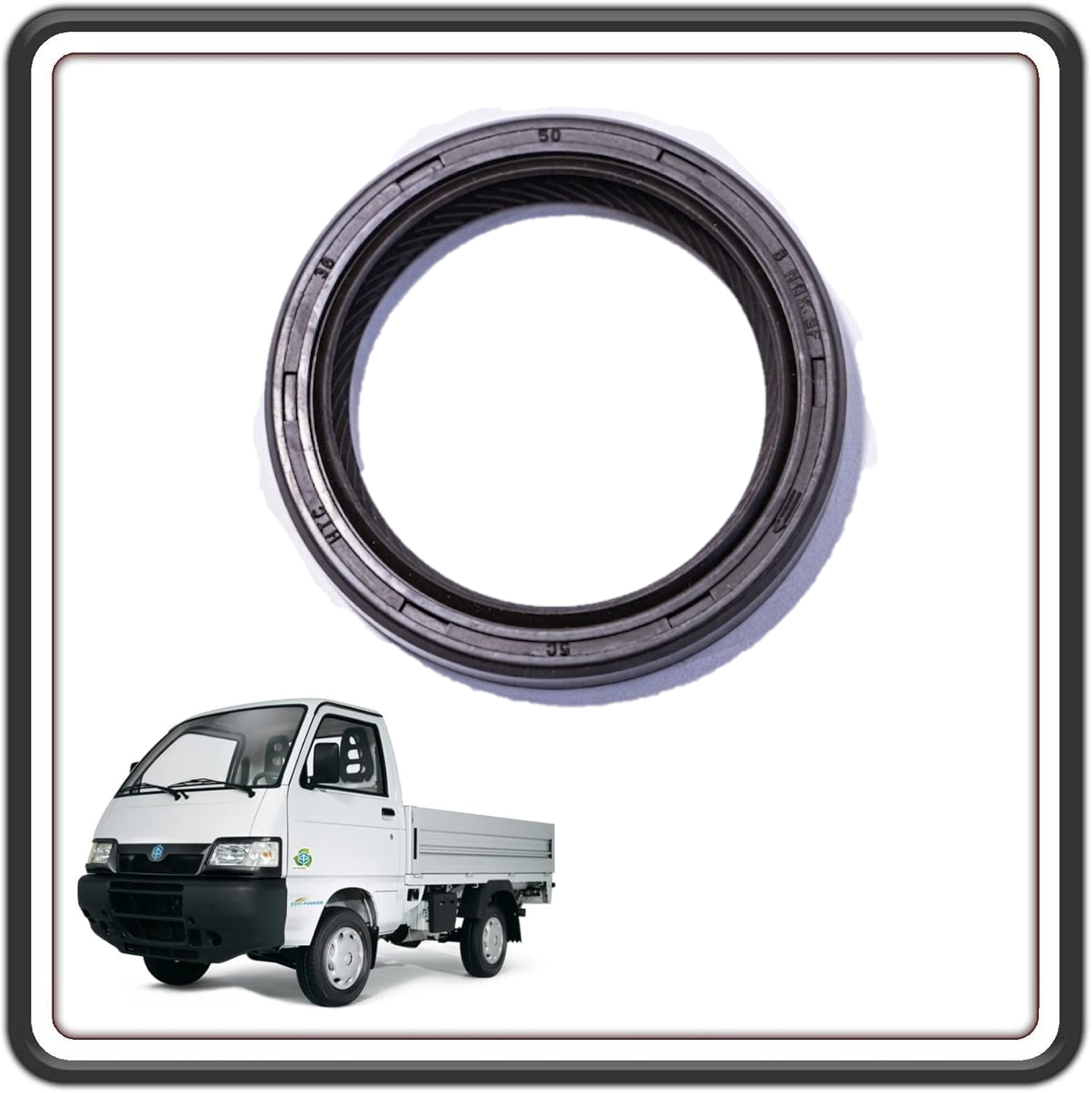PARAOLIO ALBERO DISTRIBUZIONE LATO MONTAGGIO PARTE FRONTALE COMPATIBILE CON PIAGGIO PORTER 1300 16V MOTORE DAIHATSU FINO AL 2009